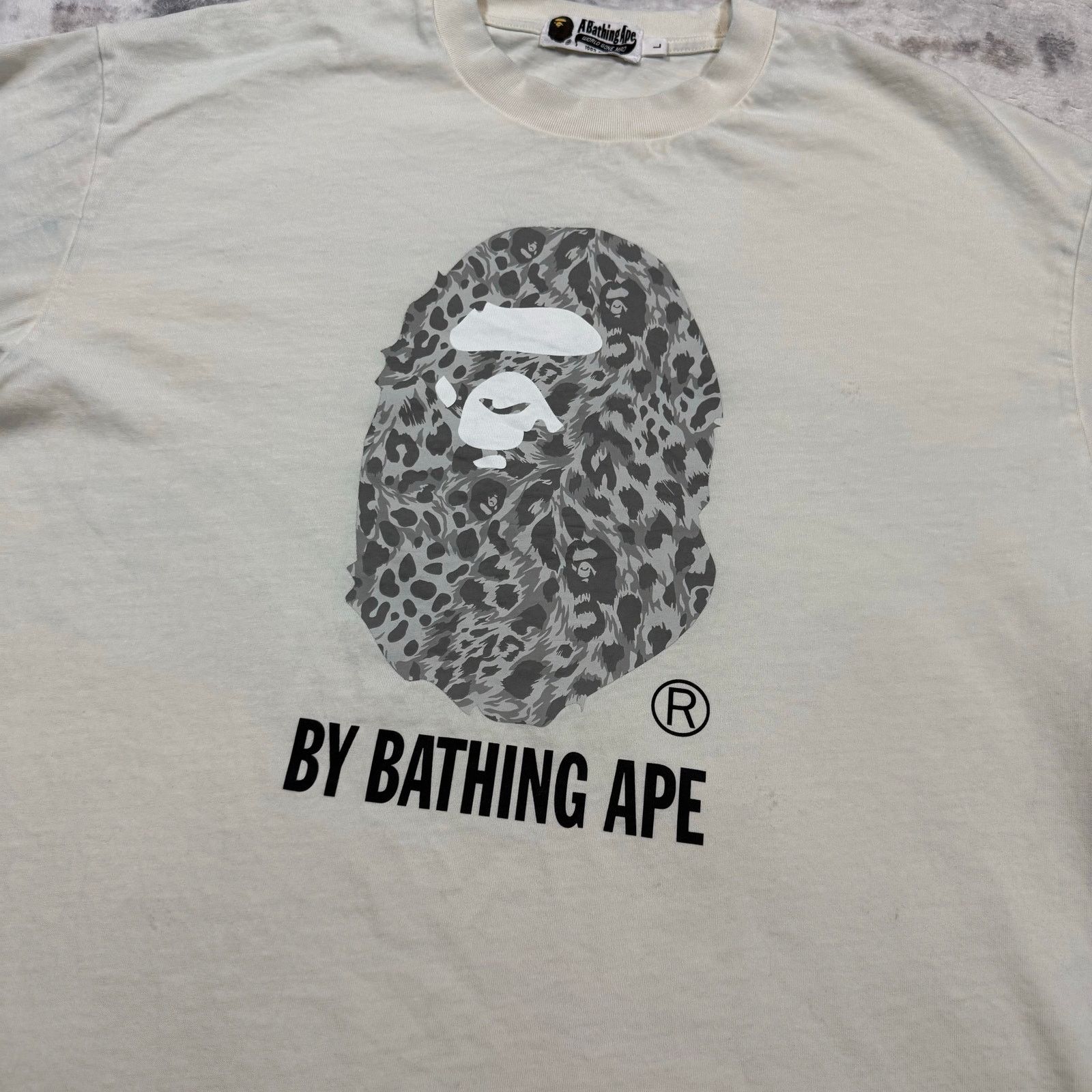 Bape × Nigo Authentic Bape Cheetah Ape Head Longsleeve Tee L Size US L / EU 52-54 / 3 - 2 Thumbnail