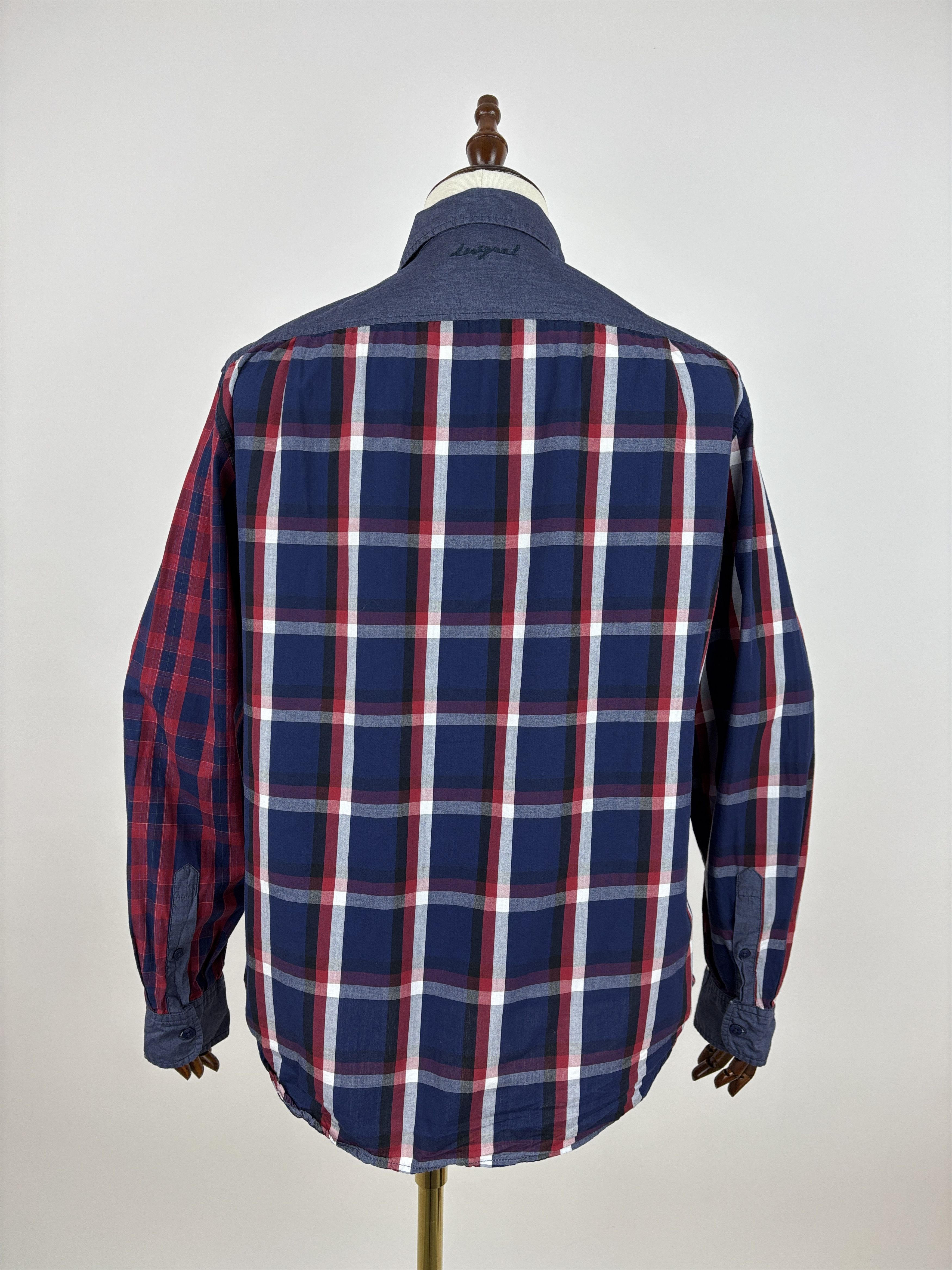 Desigual Desigual Check Long Sleeve Shirt Size US L / EU 52-54 / 3 - 14 Thumbnail