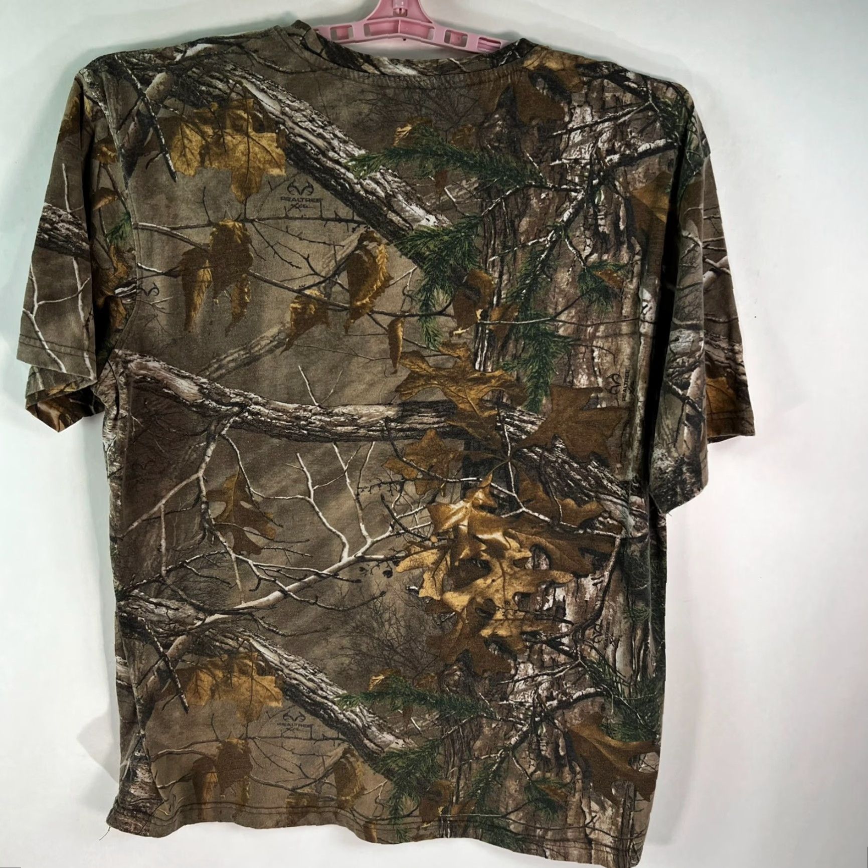 Realtree Realtree Buckthorn River Real Tree Camo Graphics Tee XXL Mens Shirt Casual Beige Camouflage 2XL Size US XXL / EU 58 / 5 - 4 Thumbnail
