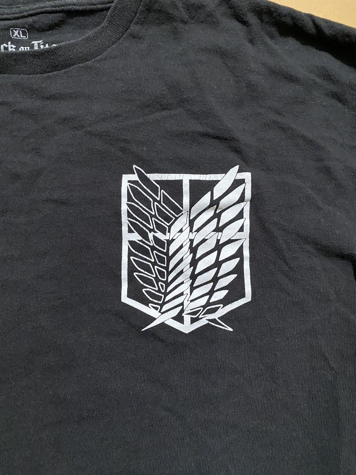 Vintage Rare Attack On Titan Long Sleeve Size US XL / EU 56 / 4 - 4 Thumbnail