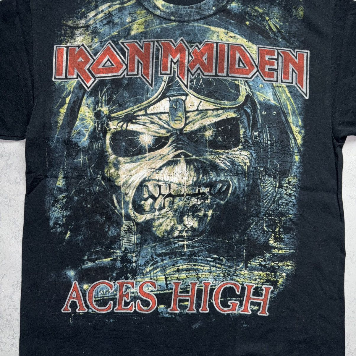 Iron Maiden Vintage Iron Maiden Aces High Rock Tee Size US L / EU 52-54 / 3 - 2 Thumbnail