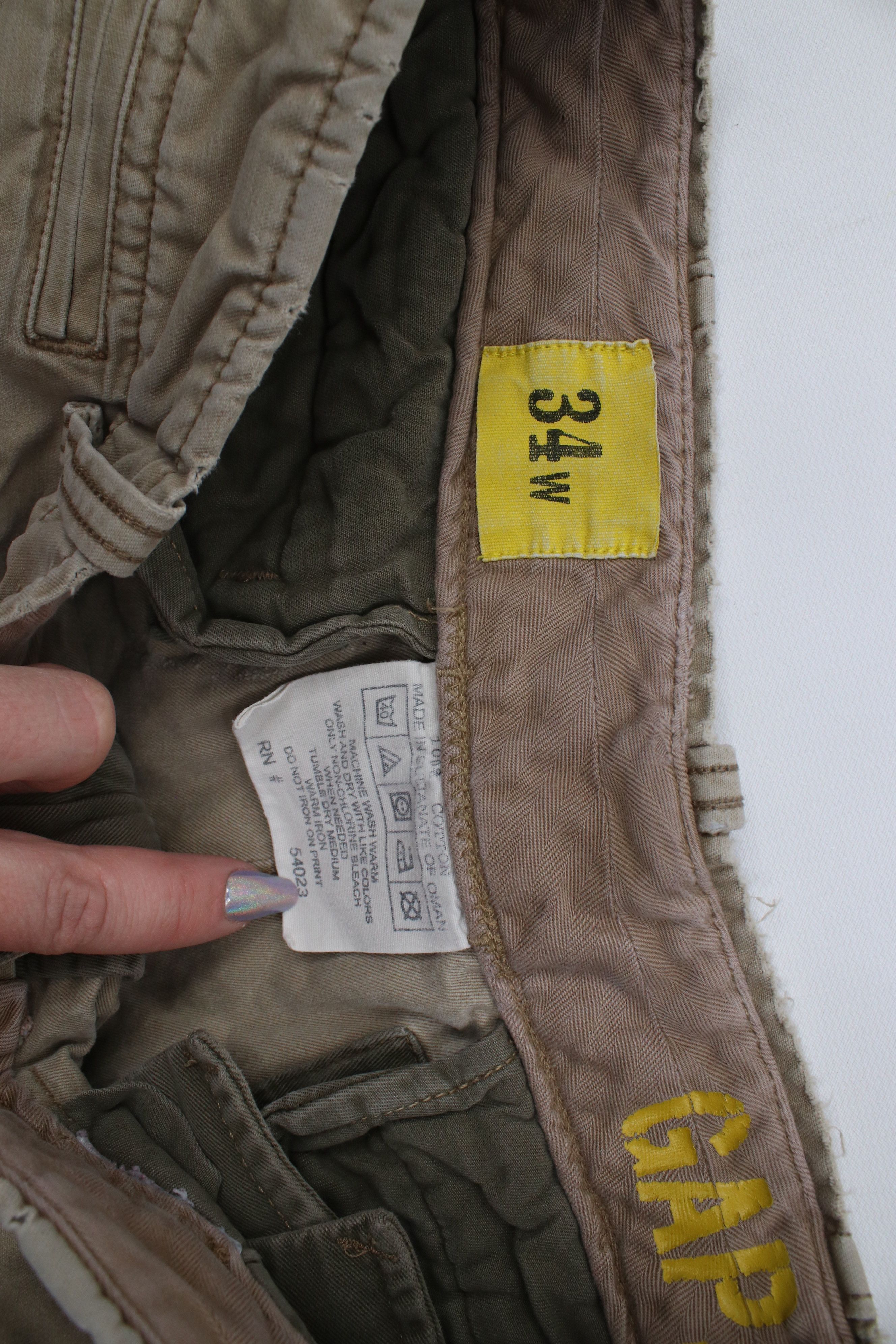 Gap Vintage Y2K Gap Heavyweight Surplus Military Shorts Cotton Size US 34 / EU 50 - 7 Thumbnail