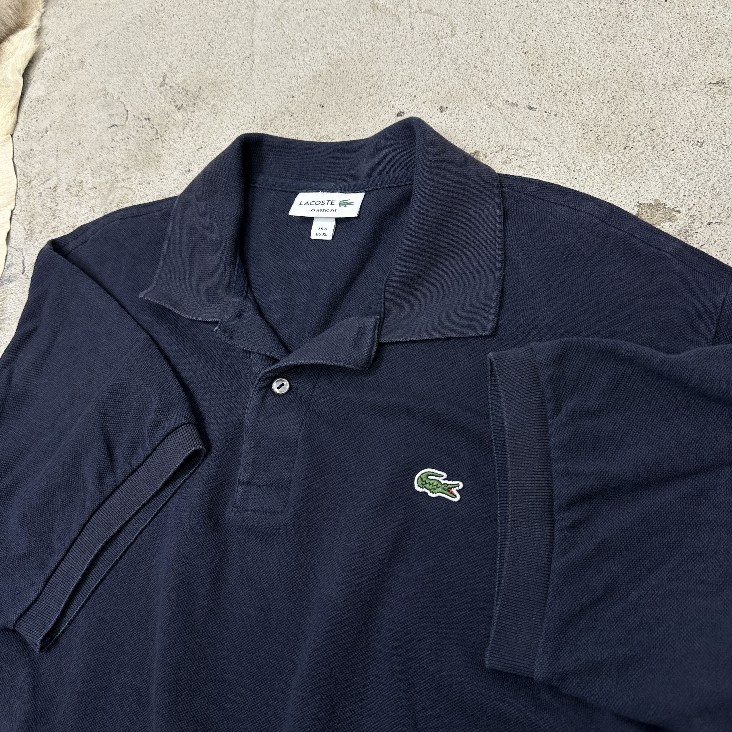 Lacoste Vintage Sporty Streetwear Lacoste Polo T-shirt Y2K Size US XL / EU 56 / 4 - 4 Thumbnail