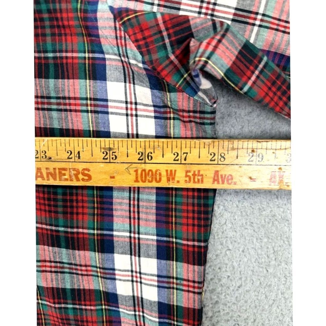Ralph Lauren Ralph Lauren Shirt Mens XL Button Down Blaire Red Tartan Plaid Pony Long Sleeve Size US XL / EU 56 / 4 - 7 Thumbnail