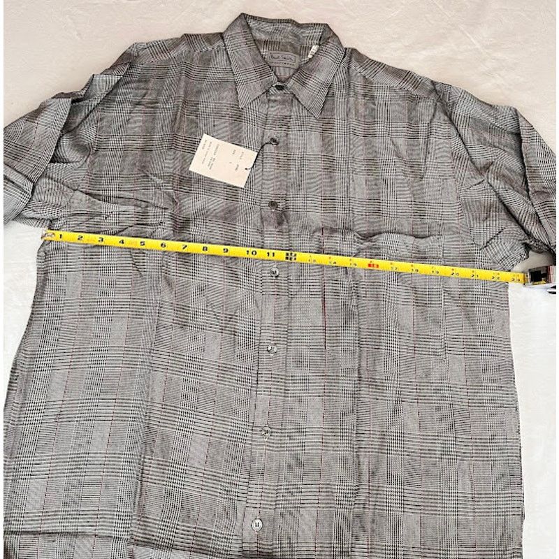 Paul Smith New Paul Smith Shirt Black Cream Red Plaid Button Down Shirt Size US M / EU 48-50 / 2 - 8 Thumbnail