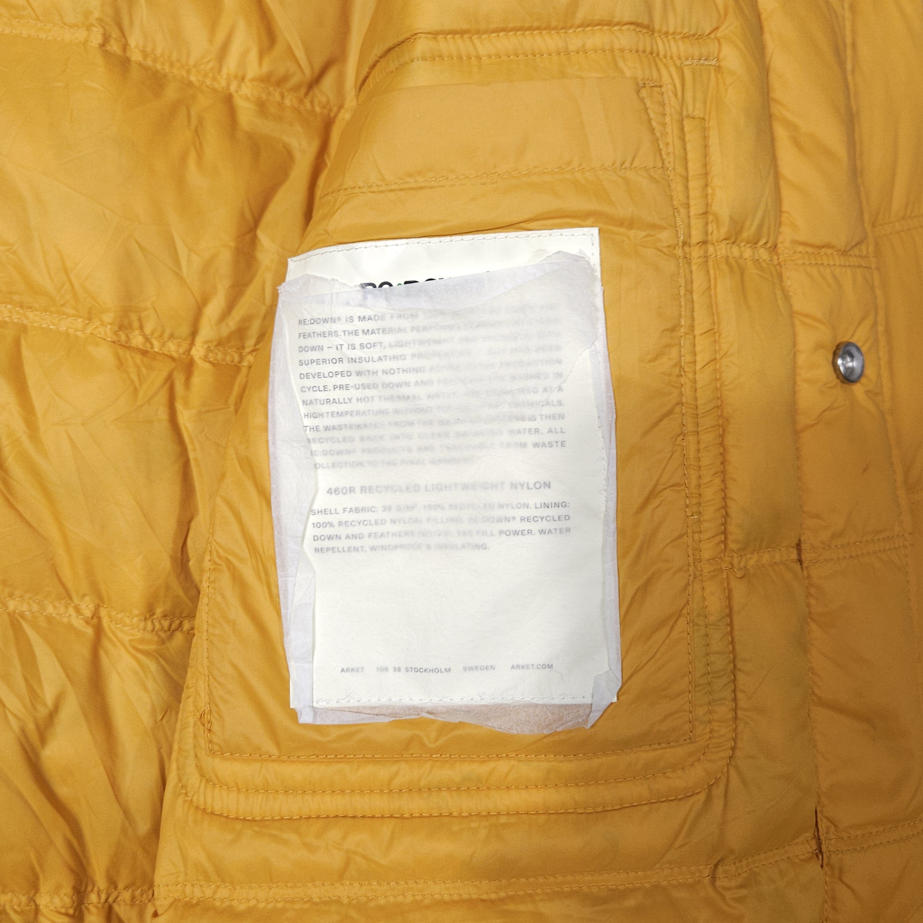Arket Arket Down Jacket Overshirt Collared Mens size 52/L Size US L / EU 52-54 / 3 - 7 Thumbnail