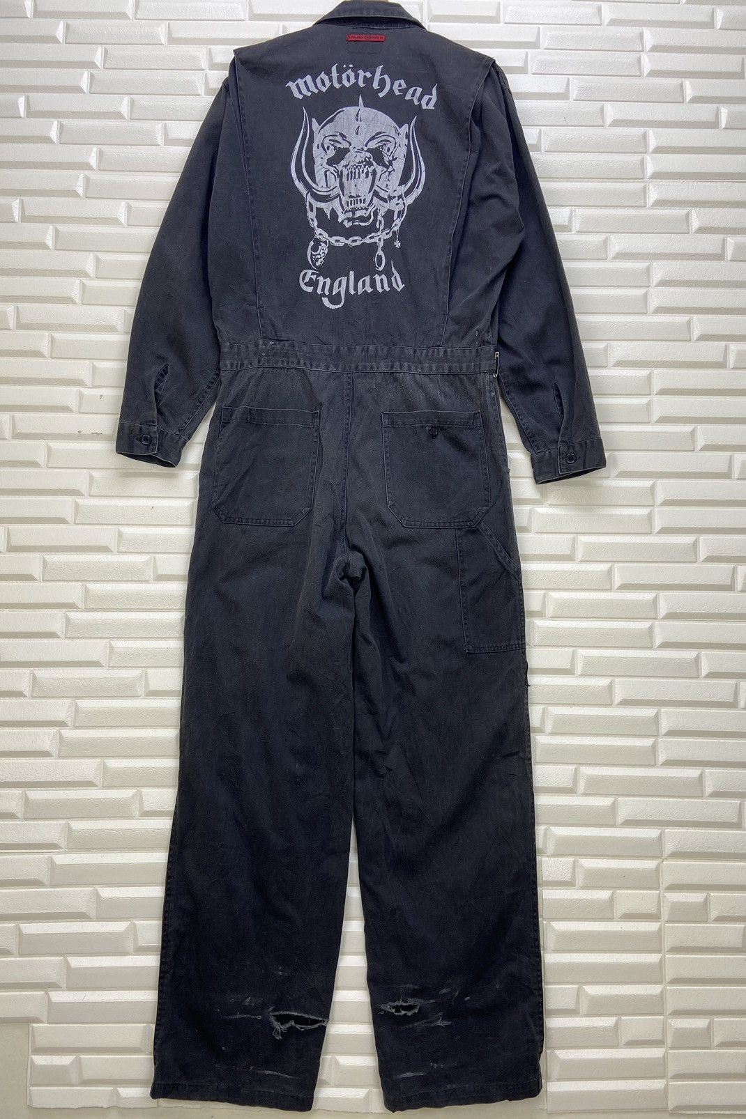 Band Tees Punk Rock Never Die Motorhead England Overall Size US 33 - 1 Thumbnail