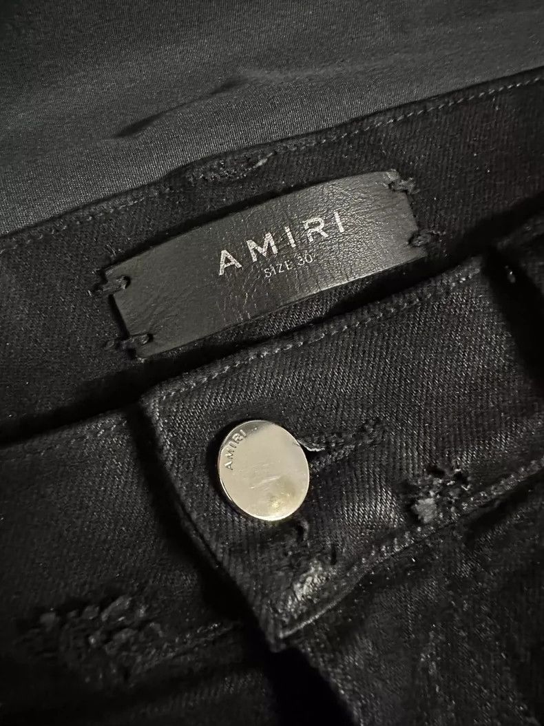Amiri Amiri 16SS Destroy the coated jeans 2502-Nextarrow Size US 30 / EU 46 - 4 Thumbnail
