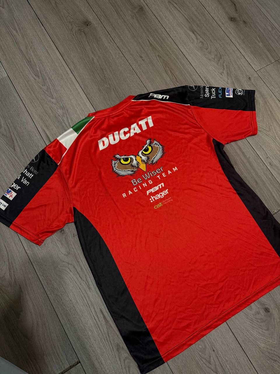 Ducati Vintage Ducati Racing Be Wiser T-Shirt Tee XL Size US XL / EU 56 / 4 - 9 Thumbnail