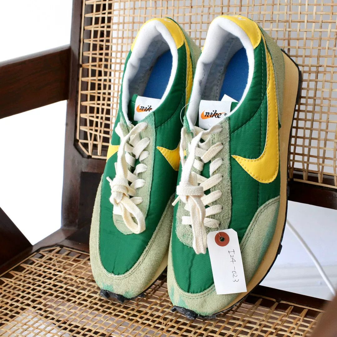 Japanese Brand rare vintage daybreak sneakers in green and yellow Size US 10 / EU 43 - 1 Thumbnail