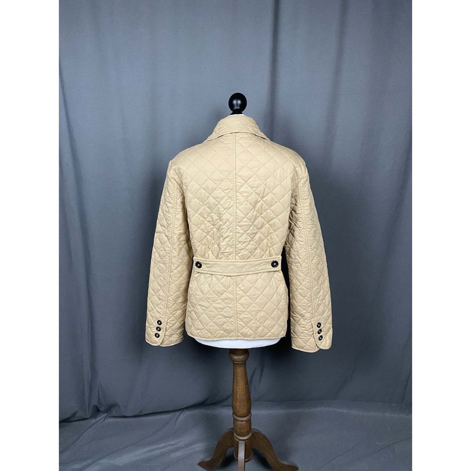 Burberry Burberry Nova Check RECENT Women's Beige Quilted Jacket Size Size 3XL / US 20-22 - 8 Thumbnail