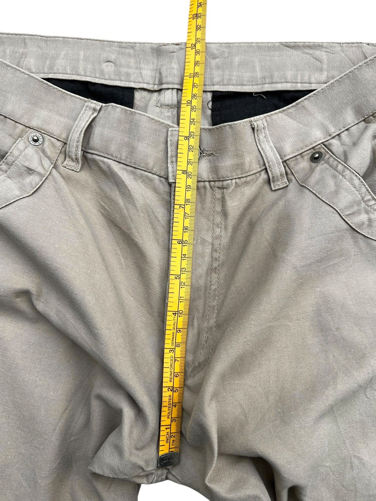 PPFM PPFM Japan Beige Straight Pants 32x32.5 Size US 32 / EU 48 - 11 Thumbnail