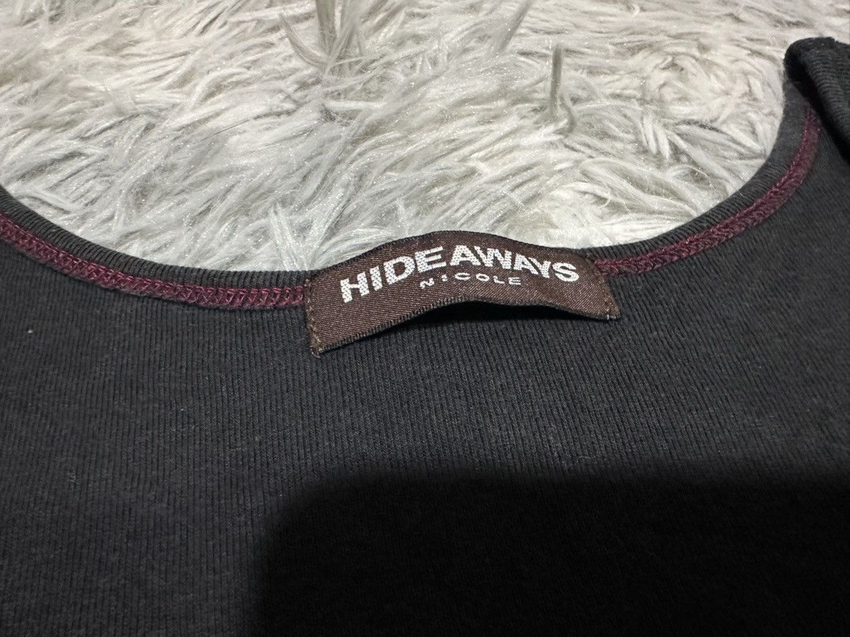 HIDEAWAYS 🔥Sick Y2K Hideaways Cross Poem Ribbed Tank Top Size US M / EU 48-50 / 2 - 5 Thumbnail