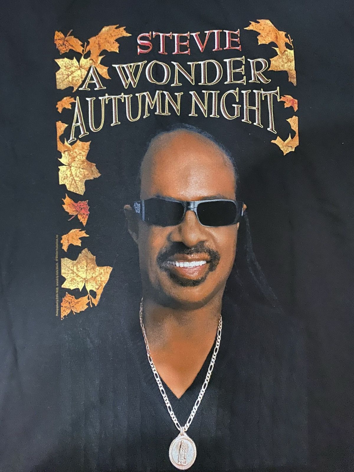 Vintage Vintage 2007 Stevie Wonder "A Wonder Autumn Night" Shirt Size US XL / EU 56 / 4 - 4 Thumbnail