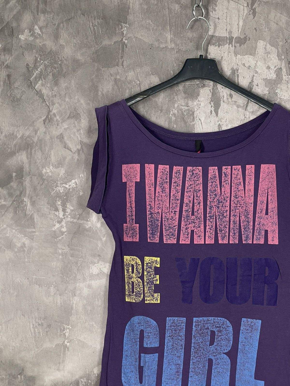 Hysteric Glamour × Japanese Brand Y2K Vintage Distressed Glamour Unique Sexy Top T shirt Size L / US 10 / IT 46 - 3 Thumbnail
