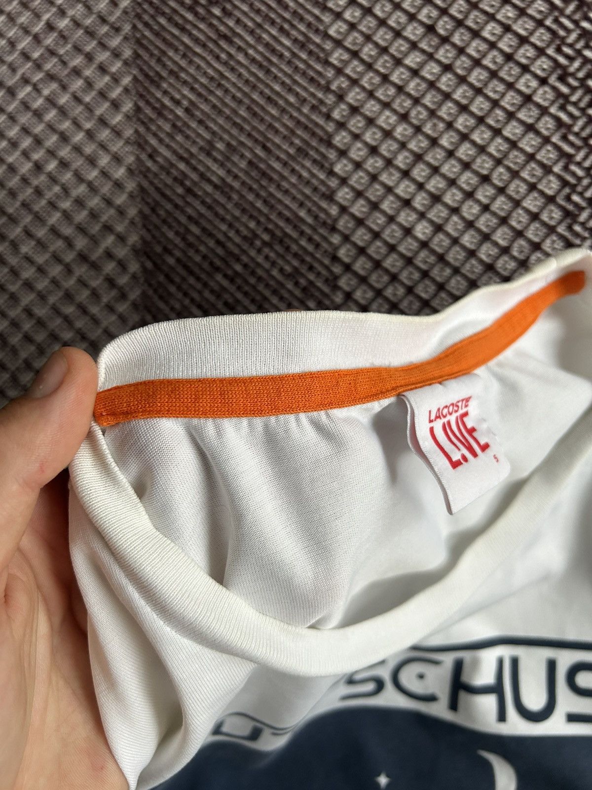 Lacoste Lacoste Live T-shirt Big Logo Graphic Print Tee Size 5 / L Size US L / EU 52-54 / 3 - 10 Thumbnail