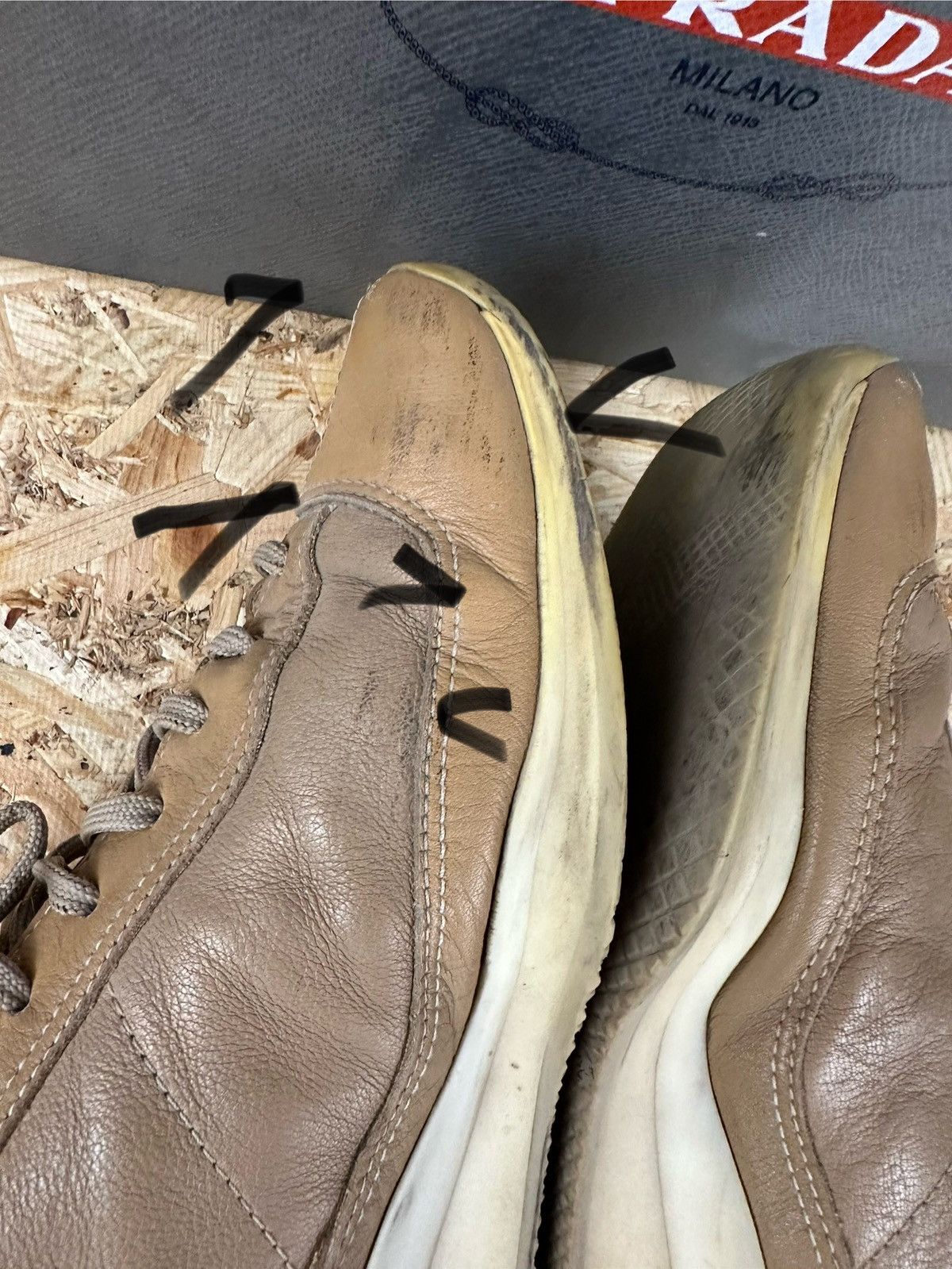 Prada Prada sneakers size 9,5 US/ 7 Prada Size US 9.5 / EU 42-43 - 17 Thumbnail
