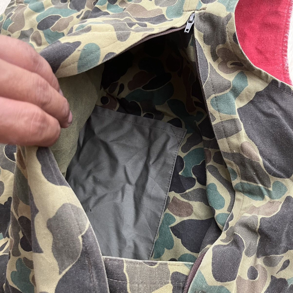 Japanese Brand CAMO VEST GAME HJNTING VINTAGE 70s 80s Size US L / EU 52-54 / 3 - 10 Thumbnail