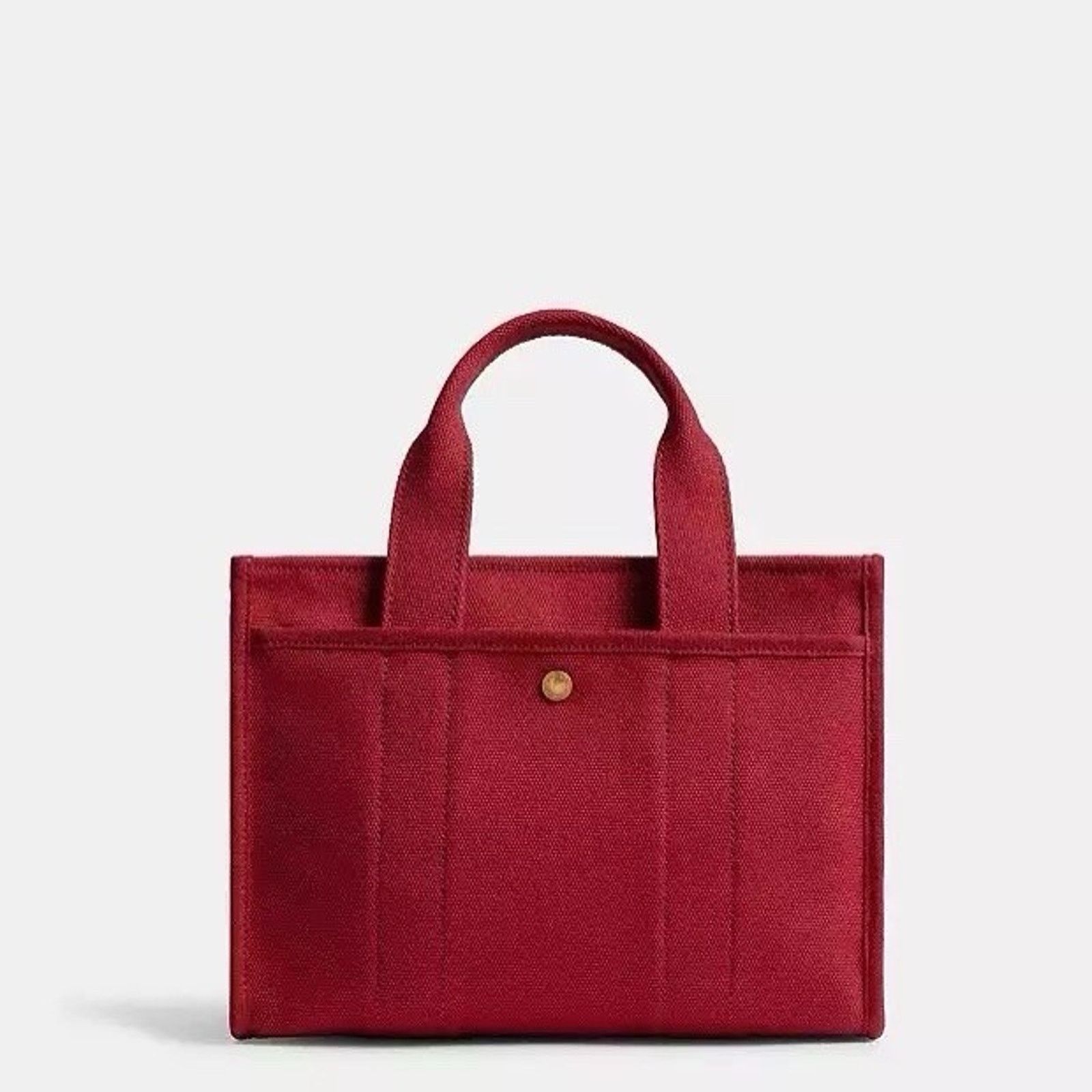 Coach NWT Coach New Year Cargo Tote, Bag Snake Logo Brass/Ruby Size ONE SIZE - 12 Thumbnail