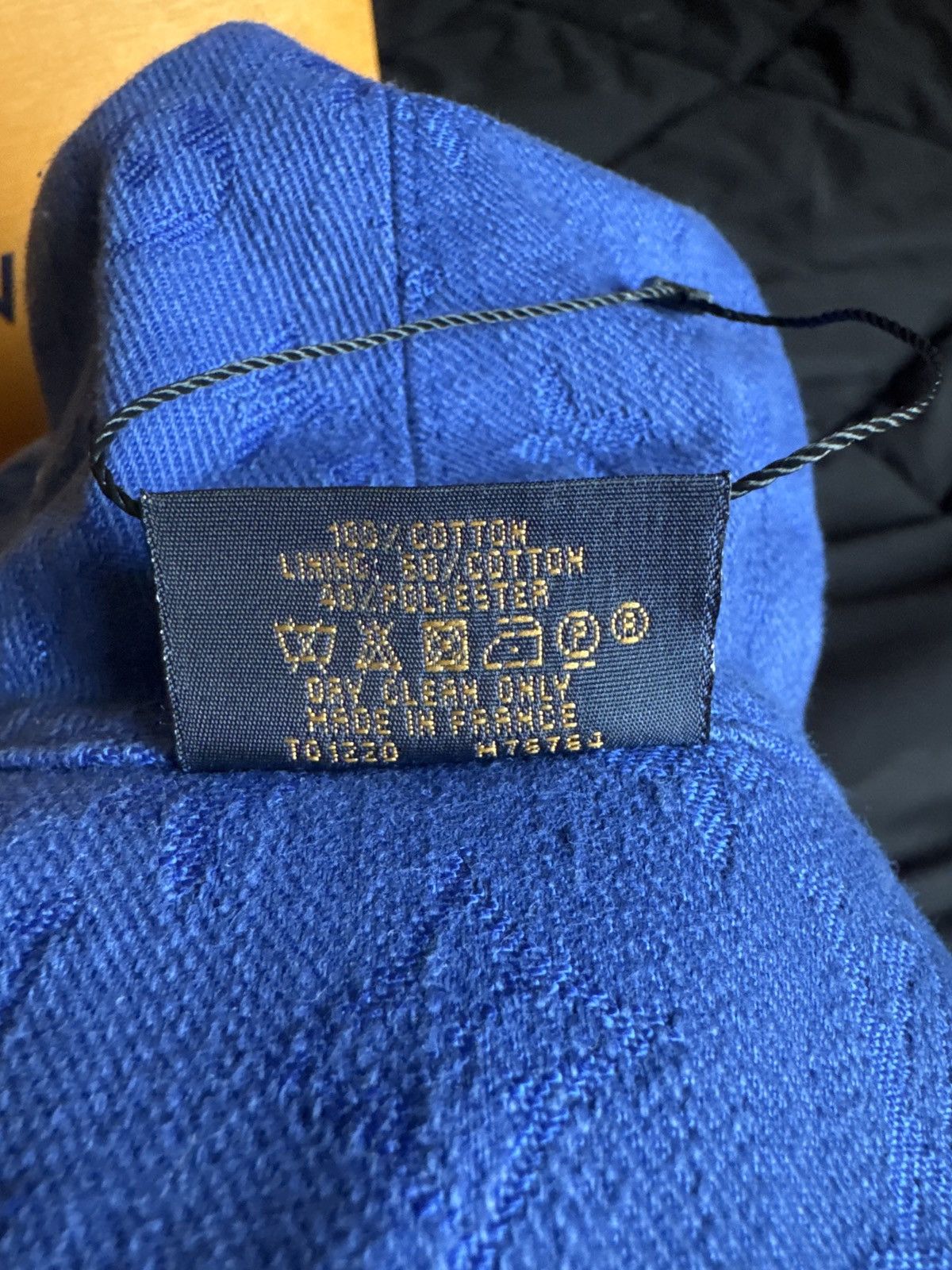 Louis Vuitton Louis Vuitton Monogram Blue Watercolor Bucket Hat Size ONE SIZE - 3 Thumbnail