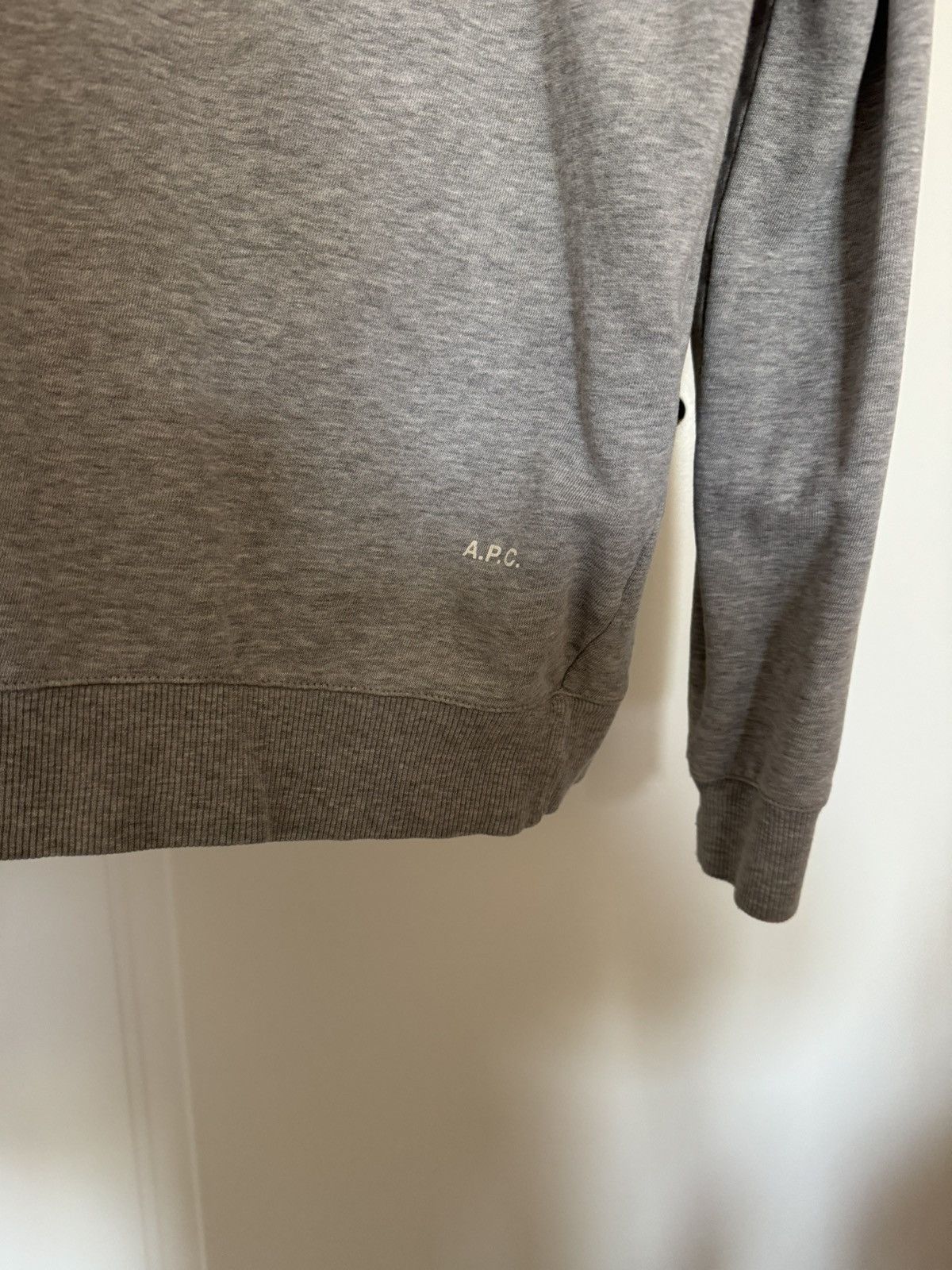 A.P.C. A.P.C. Grey hoodie Size US M / EU 48-50 / 2 - 2 Thumbnail