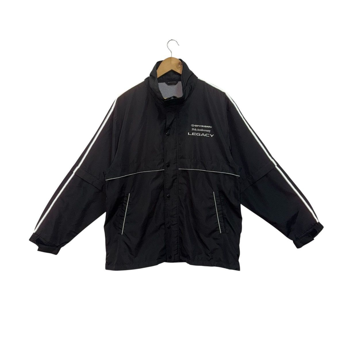 Vintage Vintage Subaru 35th Anniversary windbreaker Size US L / EU 52-54 / 3 - 3 Thumbnail