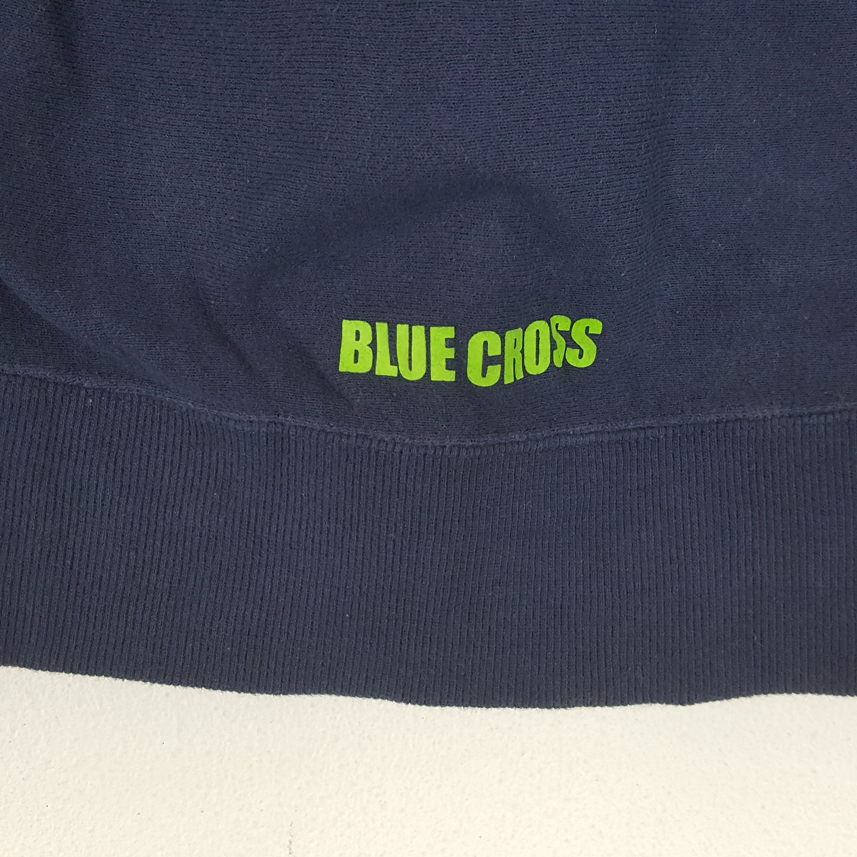 Champion × Vintage Champion X Blue Cross Streetwear Style Sweatshirt Size US S / EU 44-46 / 1 - 5 Thumbnail