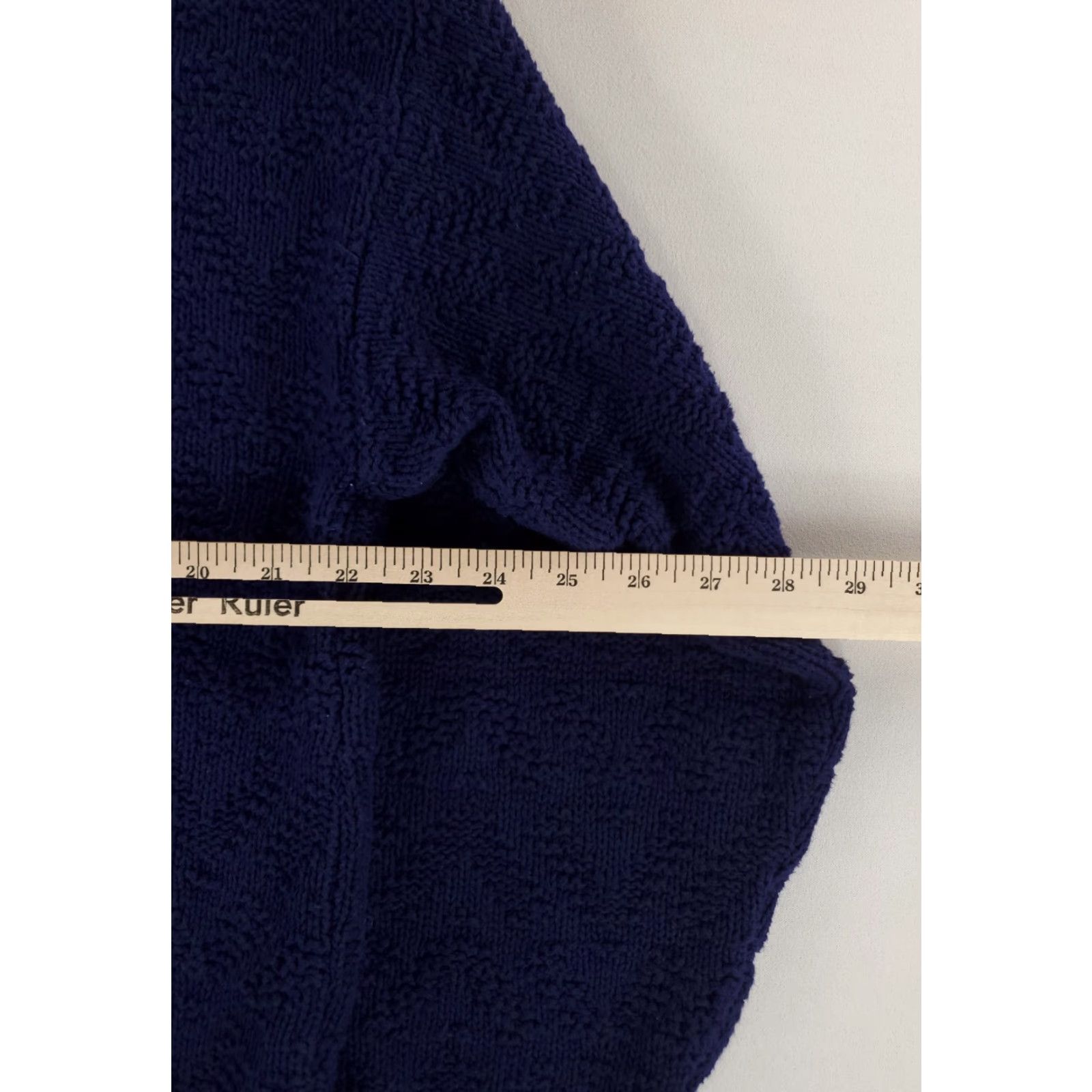 Izod VINTAGE IZOD Sweater Pullover Long Sleeve Cotton Blue Made USA Mens L 90s Mens Blue Pullover Sweatshirt L Size US L / EU 52-54 / 3 - 4 Thumbnail