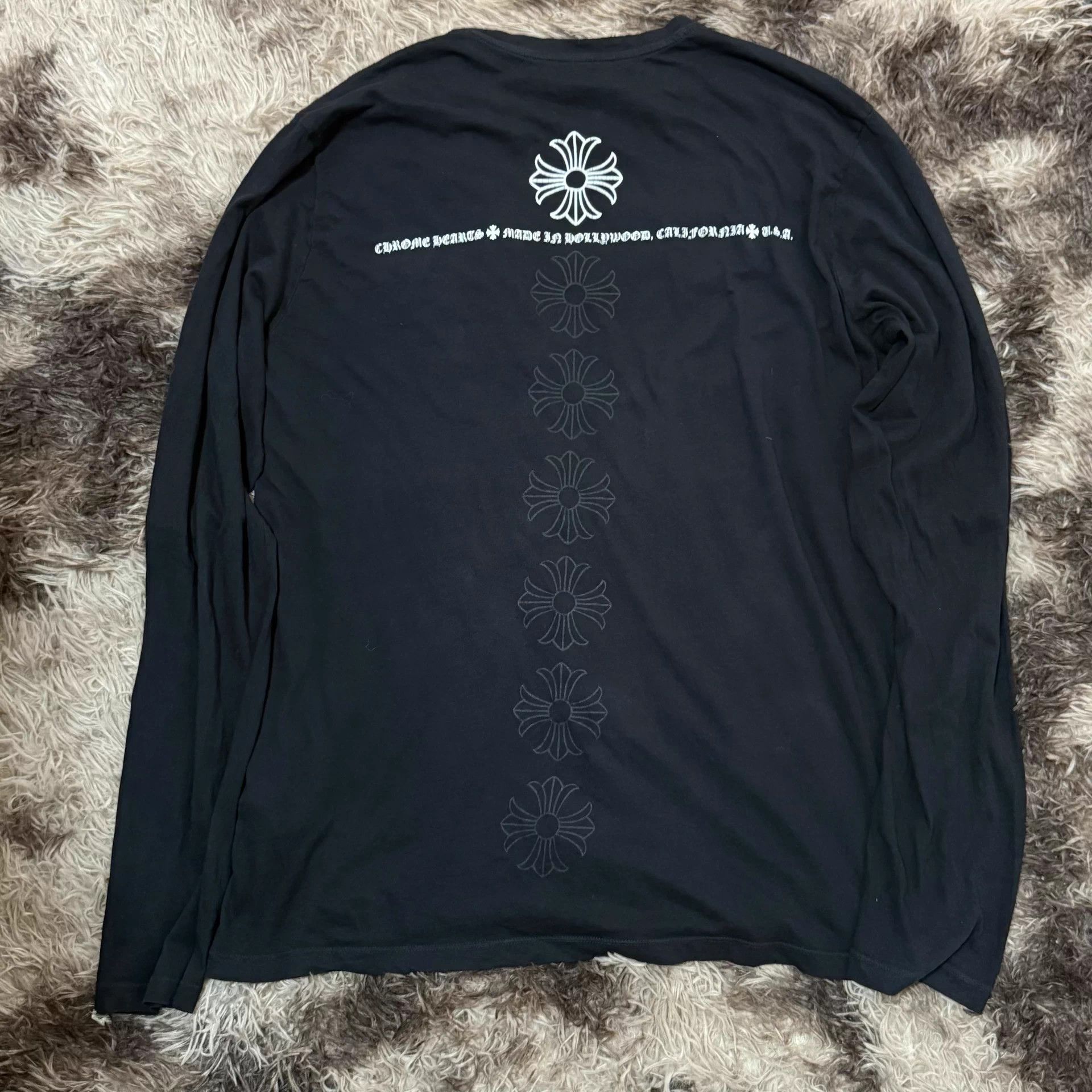 Chrome Hearts chrome hearts cross long-sleeve t-shirt l 98 new Size US L / EU 52-54 / 3 - 2 Thumbnail