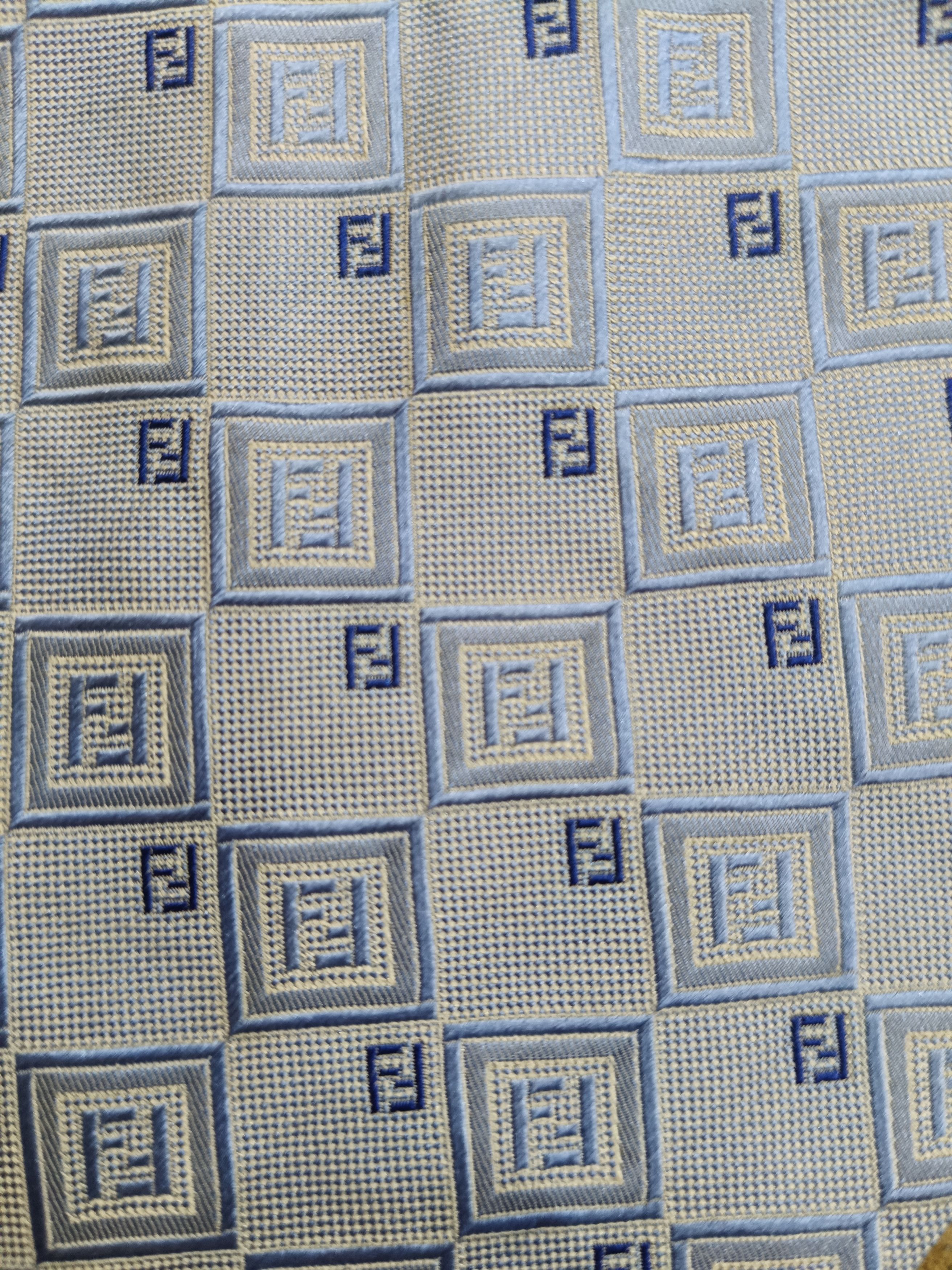 Fendi Fendi Monogram Tie Size ONE SIZE - 1 Thumbnail