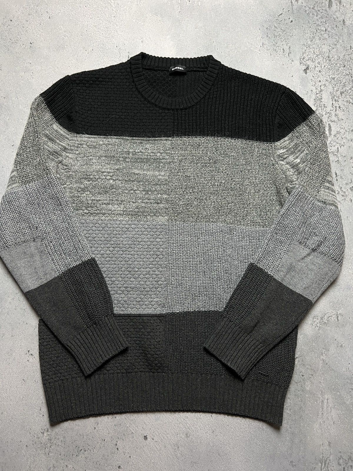 Diesel Diesel Vintage Jumper Wool Knit Sweater Hype Mohair y2k USA Size US L / EU 52-54 / 3 - 9 Thumbnail