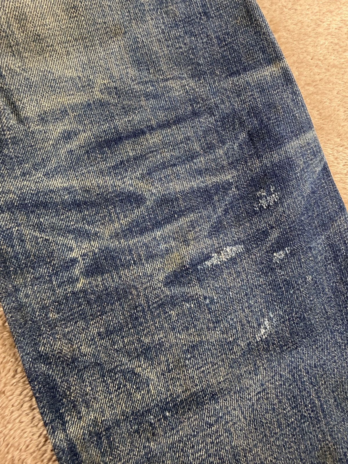Denime Vtg Denime Lot66 jeans Selvedge Japan Made Grunge Style Size US 29 - 11 Thumbnail