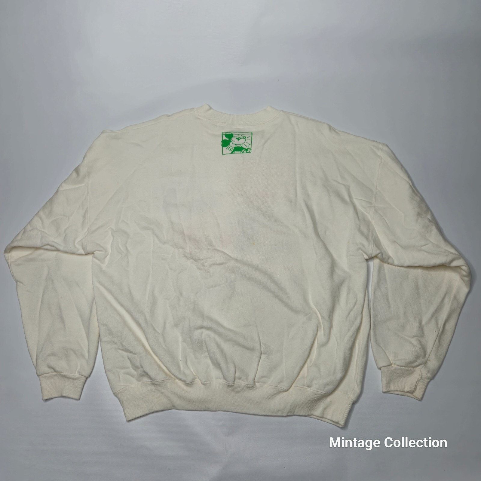 Disney VINTAGE Euro Disney Mickey Mouse Snapshot Sweatshirt L Size US L / EU 52-54 / 3 - 10 Thumbnail