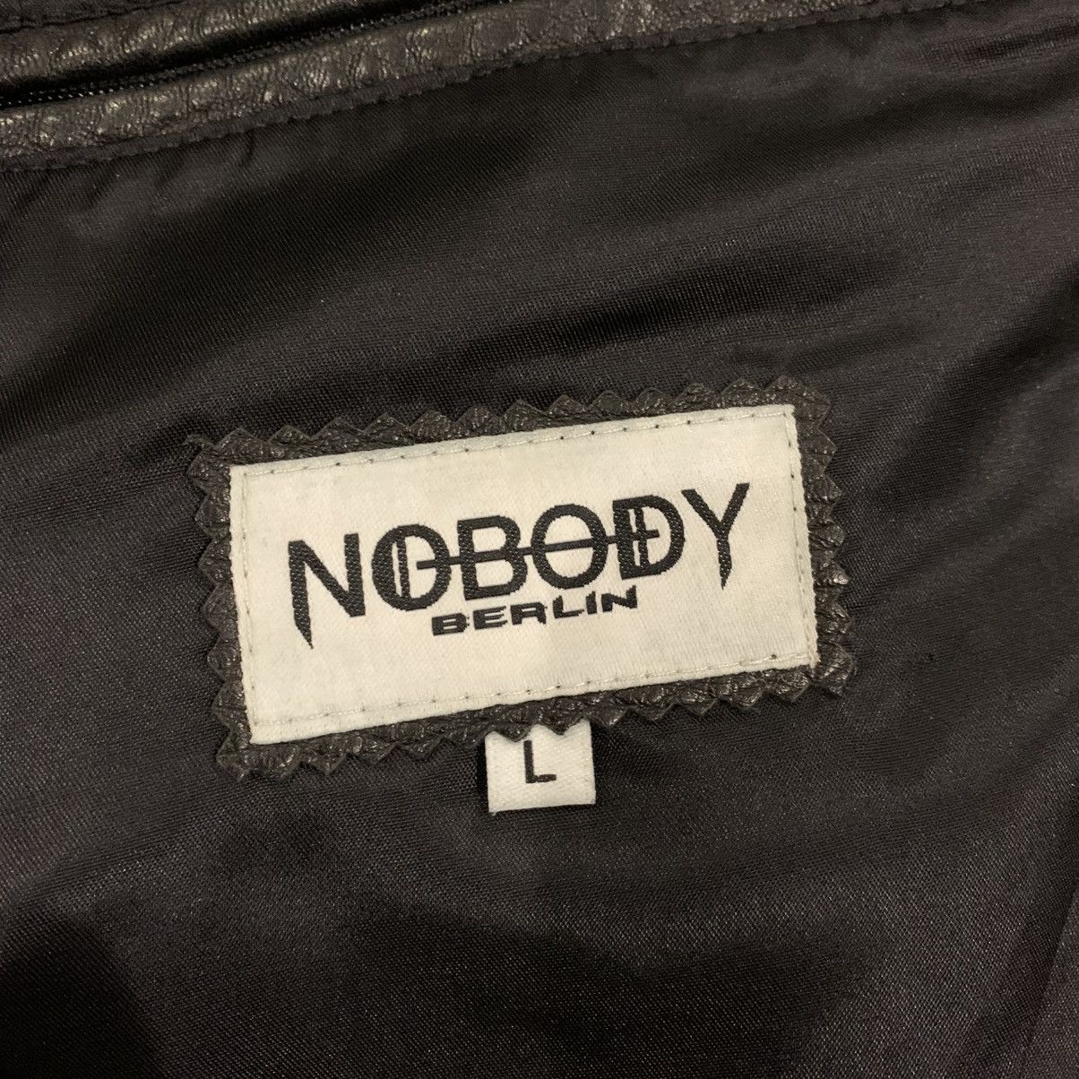 Vintage Nobody Berlin Women’s Leather Jacket Lamb-Nappa Size L Size L / US 10 / IT 46 - 12 Thumbnail
