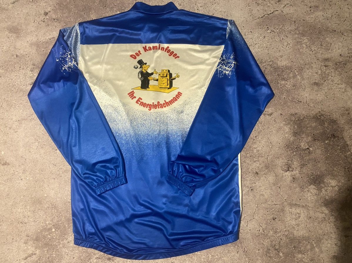 Vintage SMS Santini made in Italy cycle cycling long sleeve jersey Size US XL / EU 56 / 4 - 6 Thumbnail