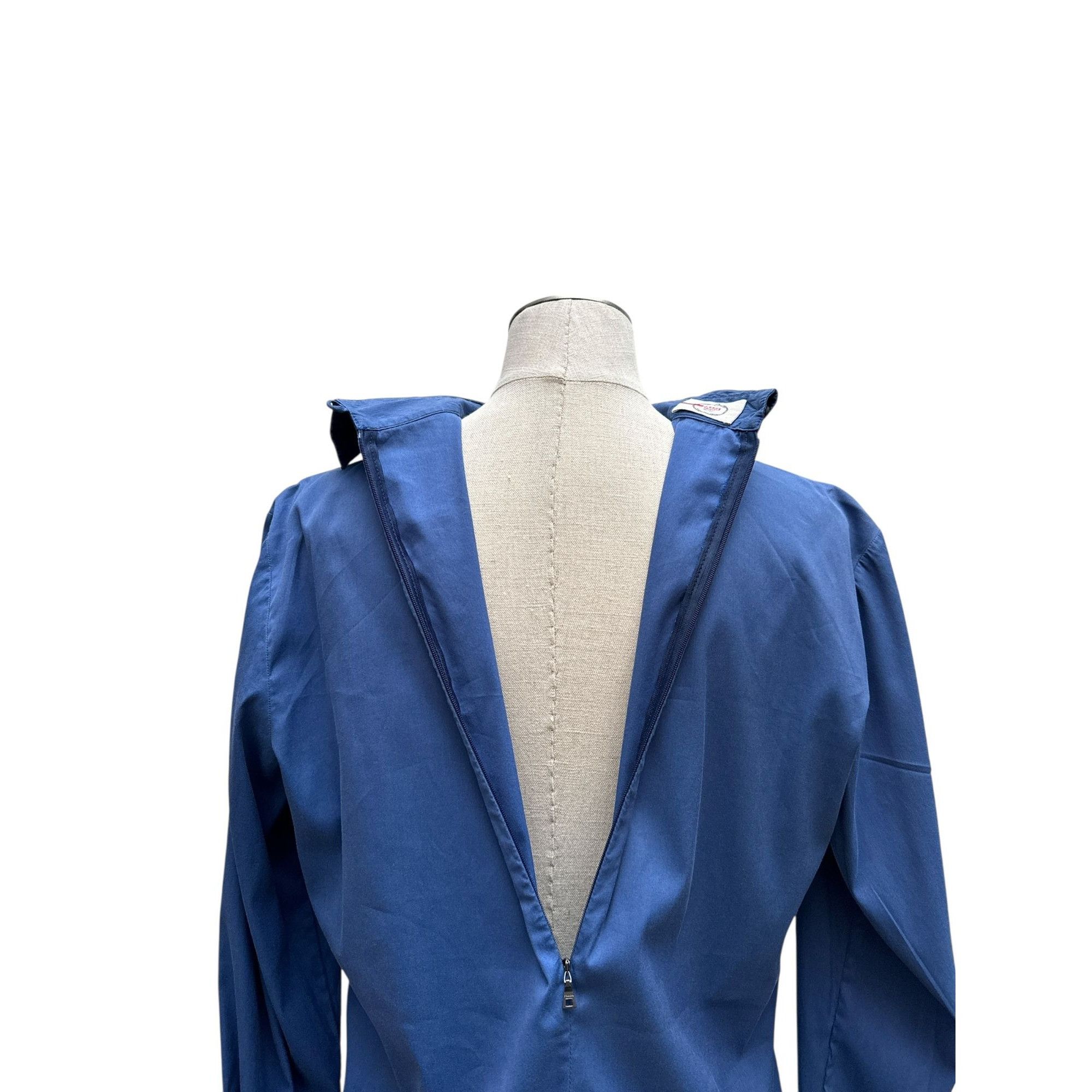 Prada Blue Open-Back Shirt Size M / US 6-8 / IT 42-44 - 4 Thumbnail