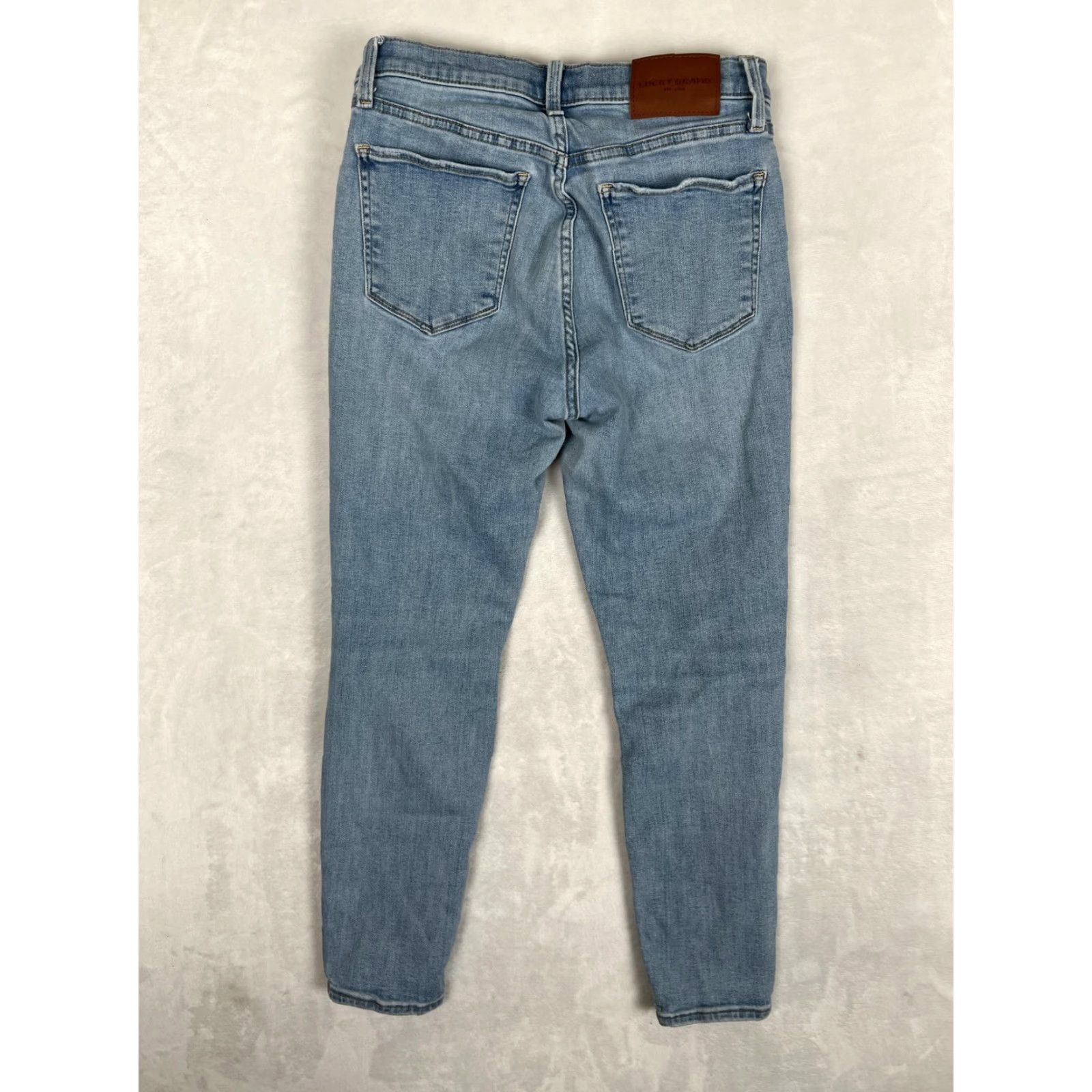 Lucky Brand Lucky Brand Bridgette Jeans Women 8/29 Light Blue High Rise Skinny Denim Jeans Size 30" / US 8 / IT 44 - 6 Thumbnail
