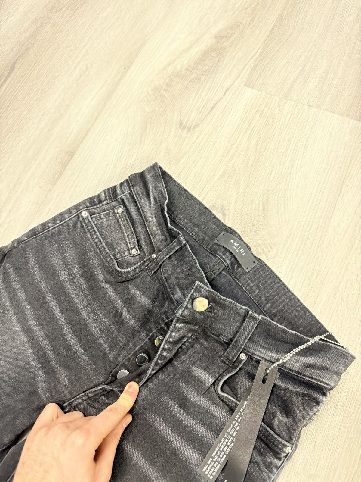 Amiri Amiri Aged Black Jeans Size US 28 / EU 44 - 4 Thumbnail