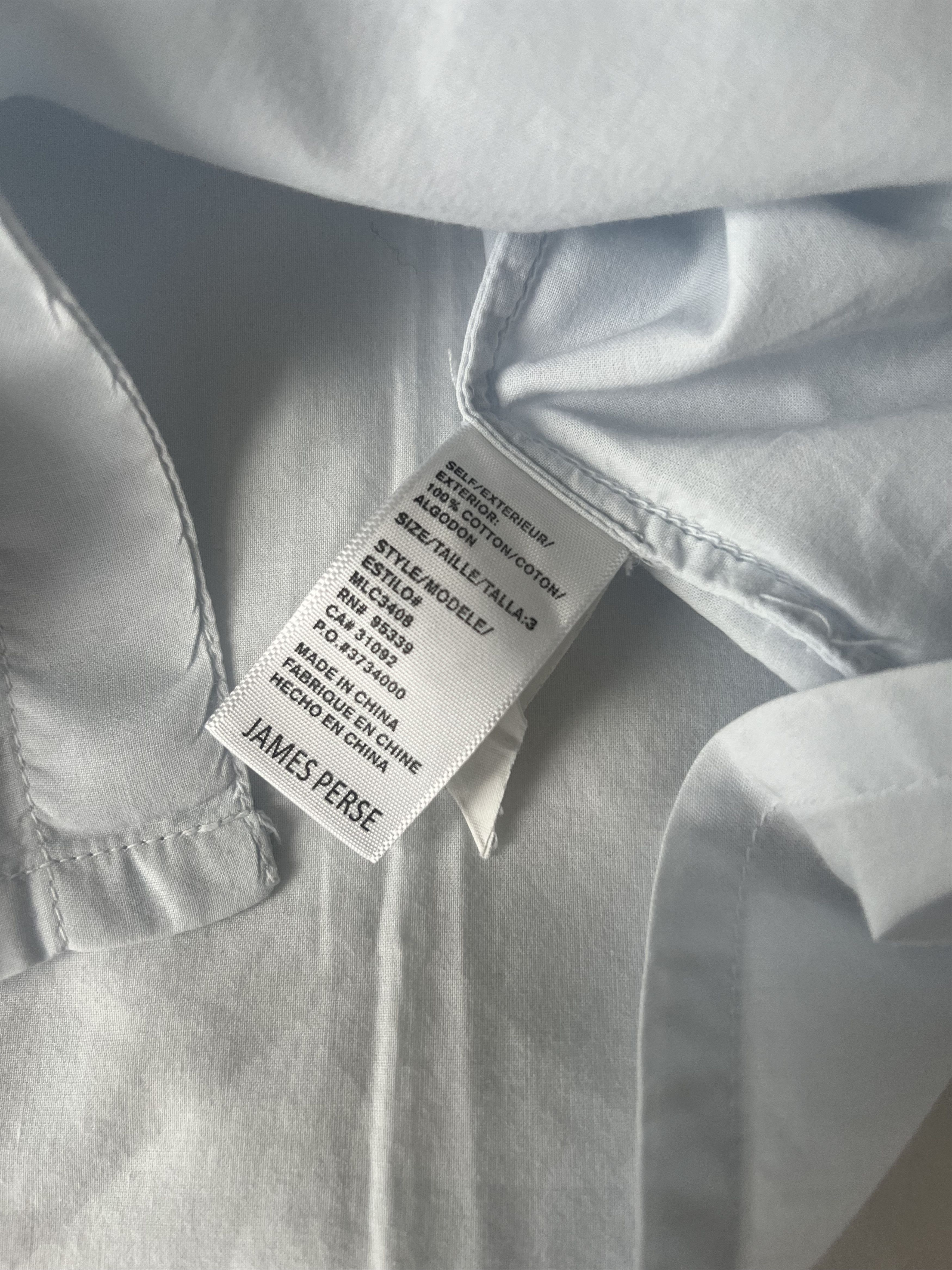 James Perse THREE James Perse Standard Shirt Button Ups Size US L / EU 52-54 / 3 - 9 Thumbnail