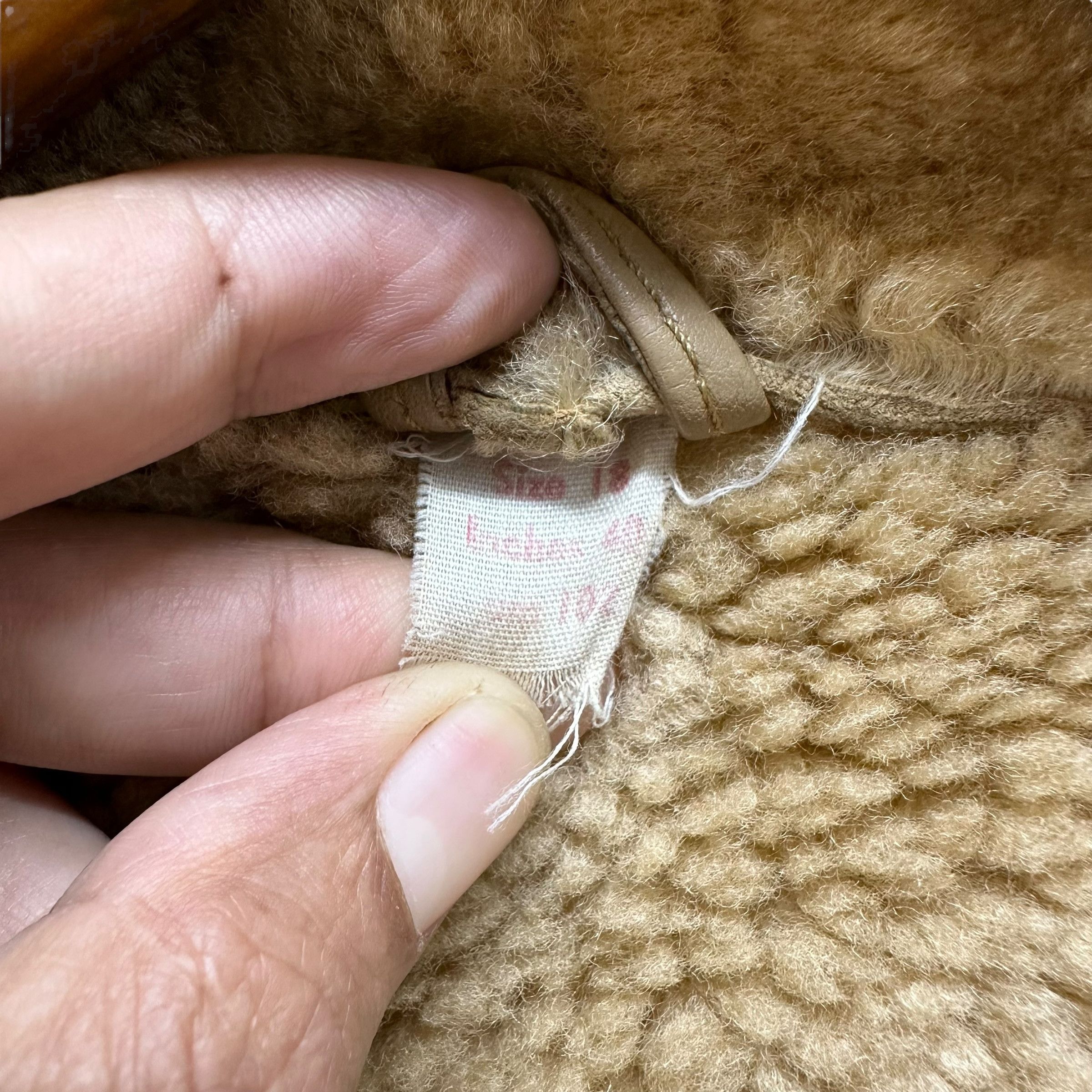 Vintage 80’s HOMESTEAD SHEEPSKIN PRODUCTS Shearling Jacket #A67-1612 Size US M / EU 48-50 / 2 - 12 Thumbnail