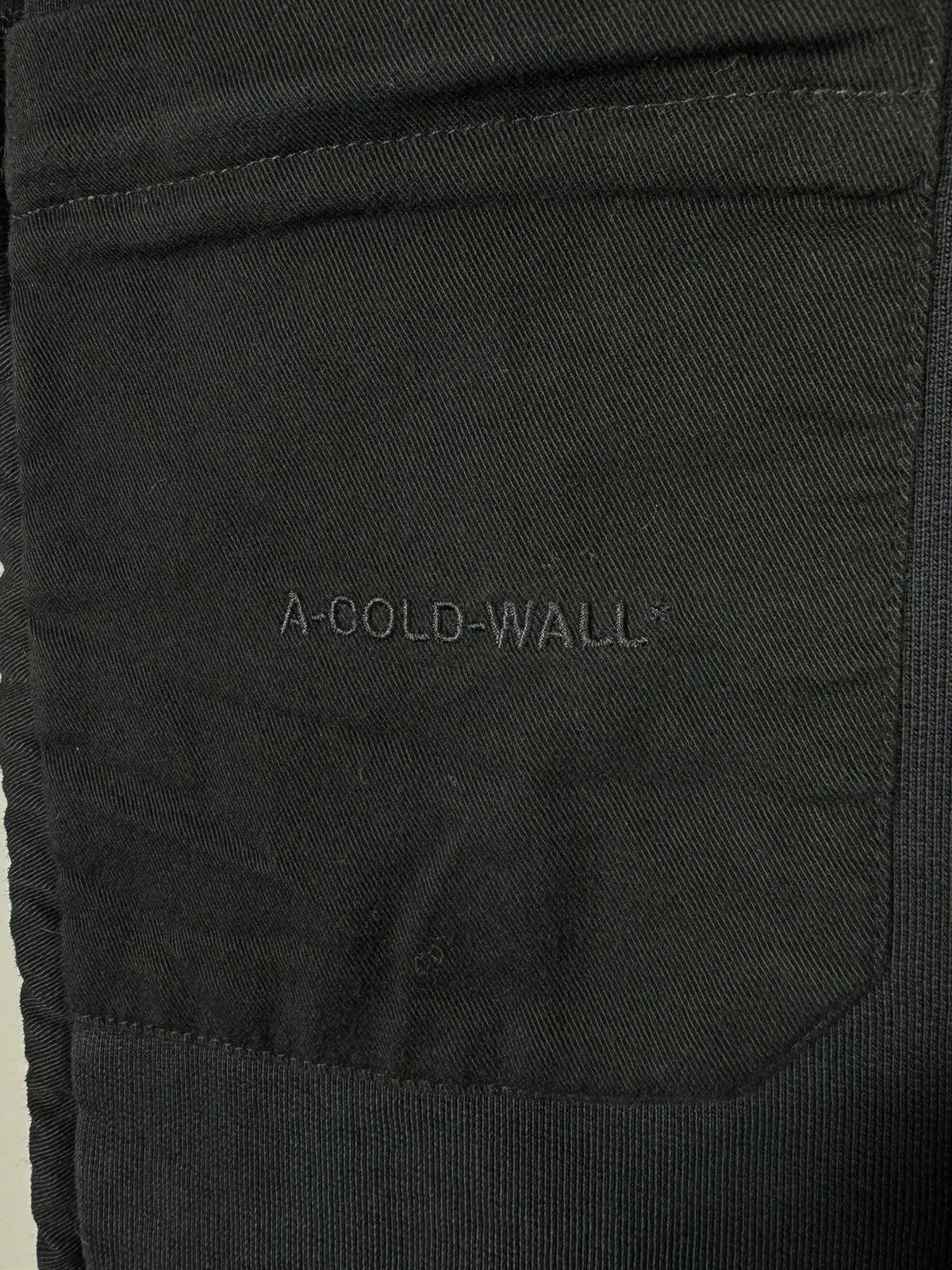 A-COLD-WALL* A-COLD-WALL* BLACK LOGO EMBROIDERY LOUNGE PANTS Size US 34 / EU 50 - 4 Thumbnail
