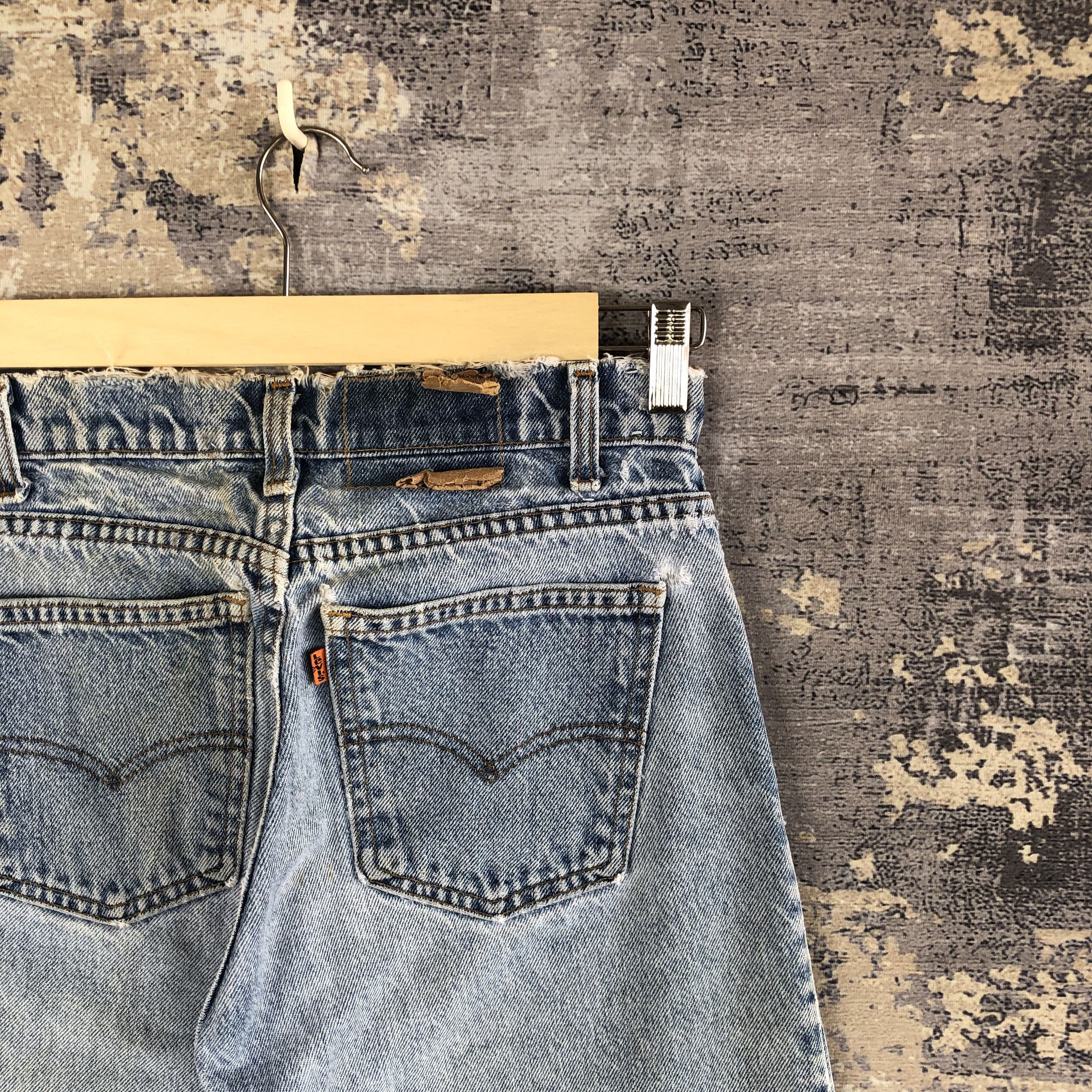 Levi's Vintage Levis Light Wash Jeans Levi's 515 Orange Tab Denim Size US 28 / EU 44 - 5 Thumbnail