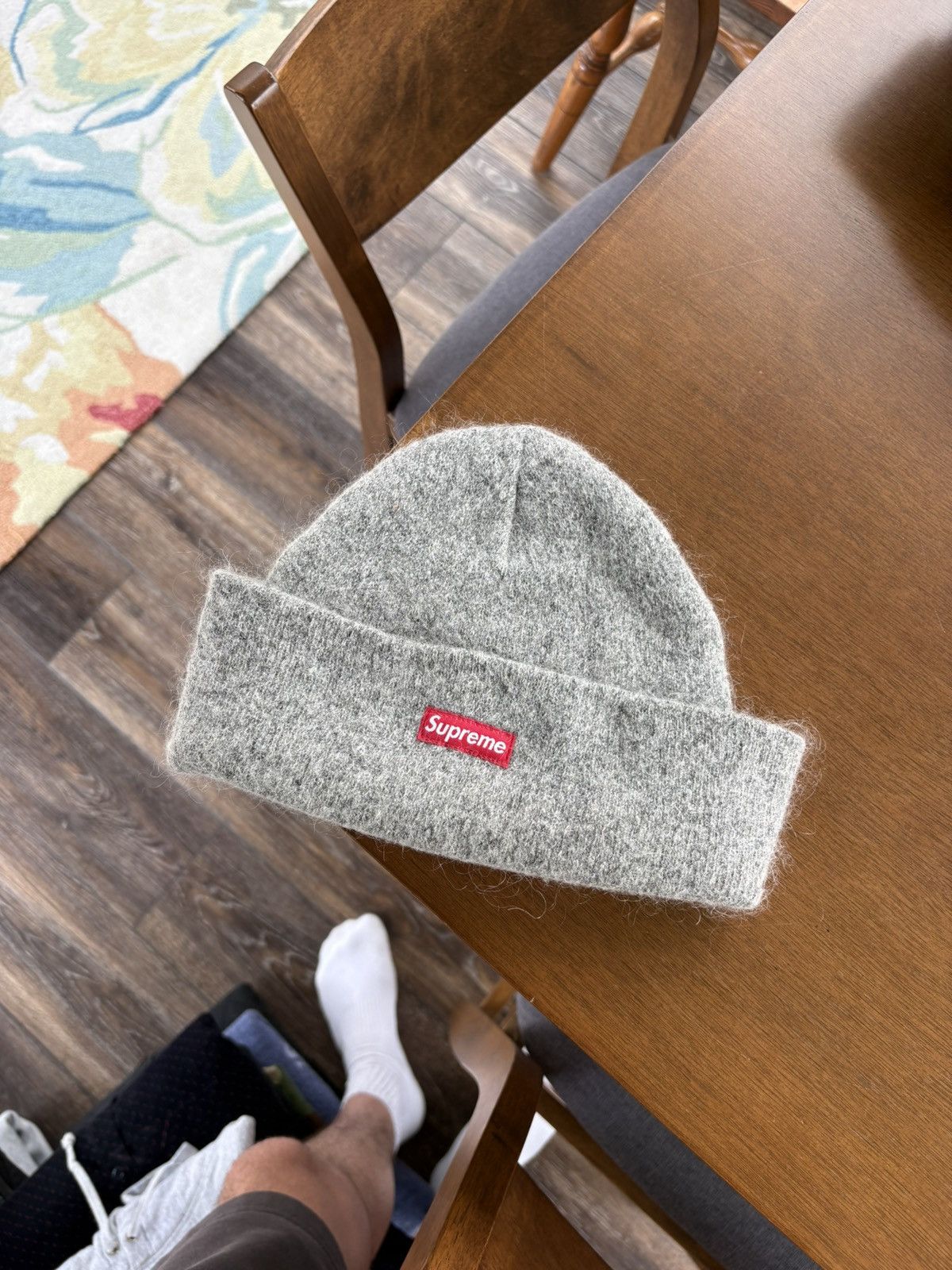 Supreme Supreme Overdyed Beanie Grey (2023) | Grailed
