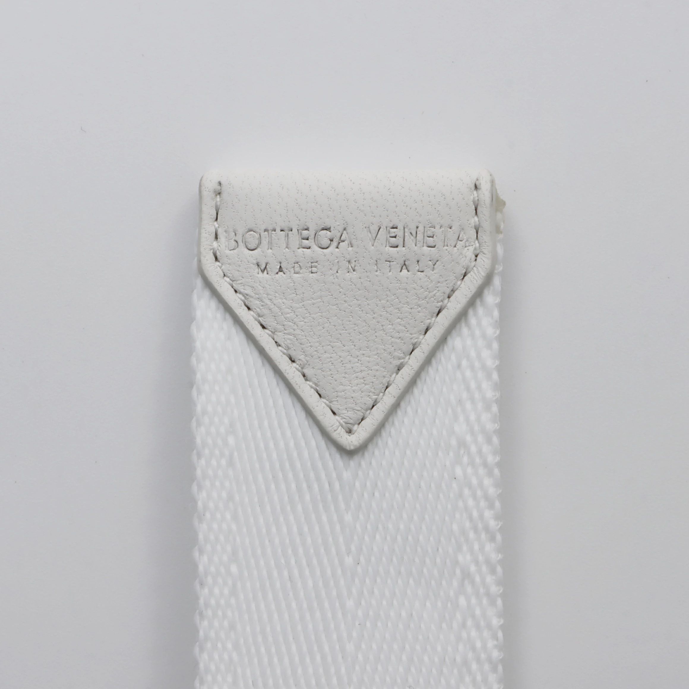 Bottega Veneta o1bcso1str0824 Size : 85 / Belt in White Size 32 - 7 Thumbnail