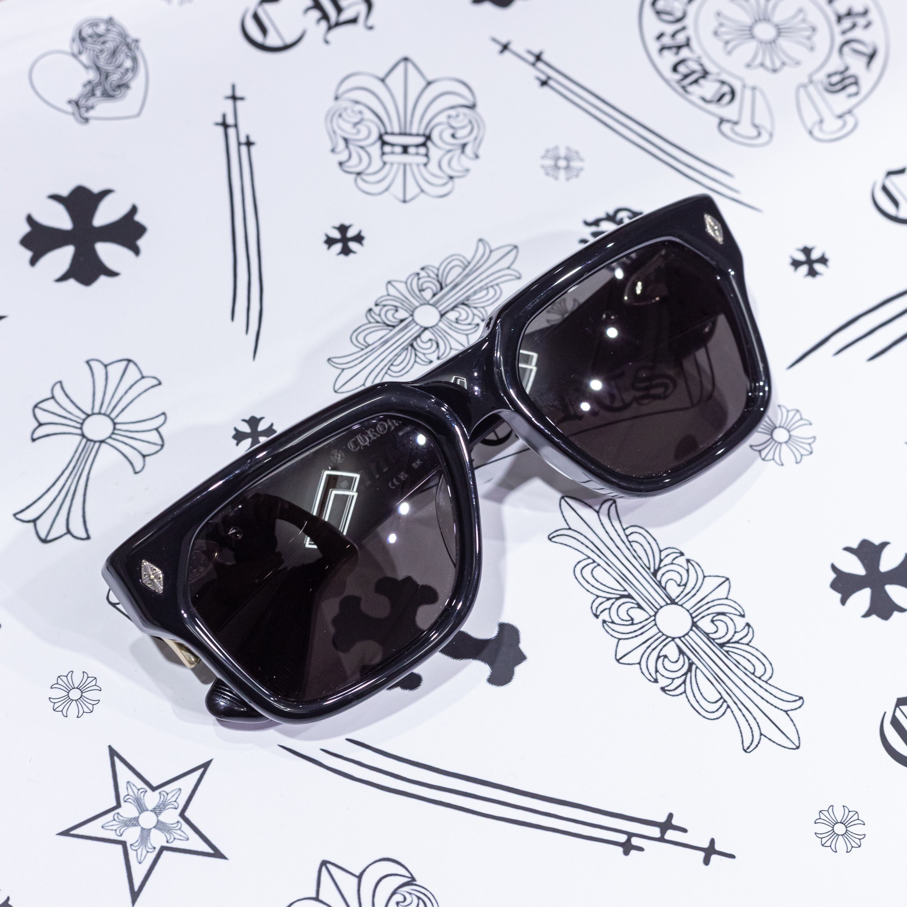 Chrome Hearts CHROME HEARTS SNIFFER BLACK Size ONE SIZE - 2 Thumbnail