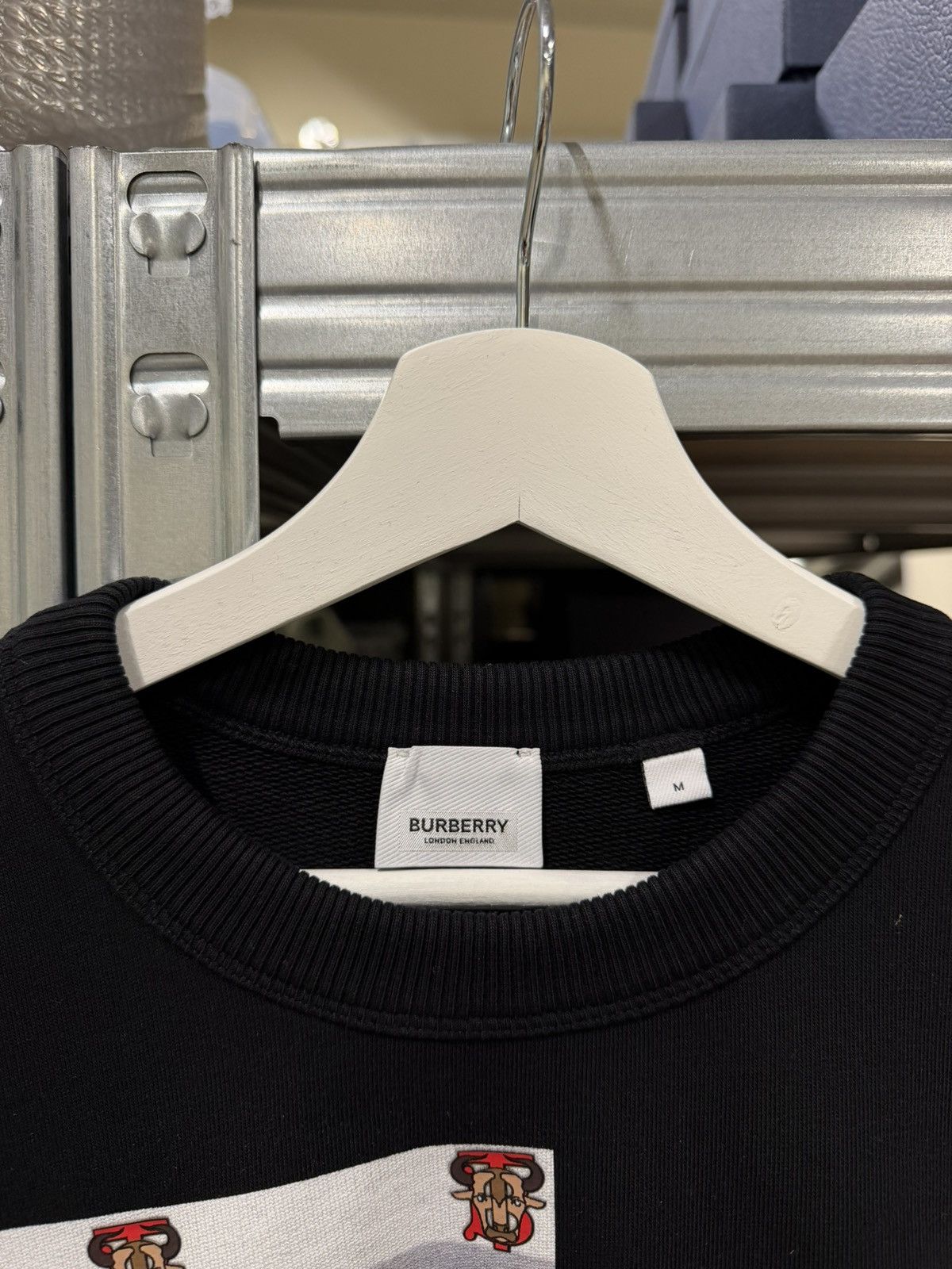 Burberry Burberry Sweatshirt NEW 750$ Size US M / EU 48-50 / 2 - 2 Thumbnail