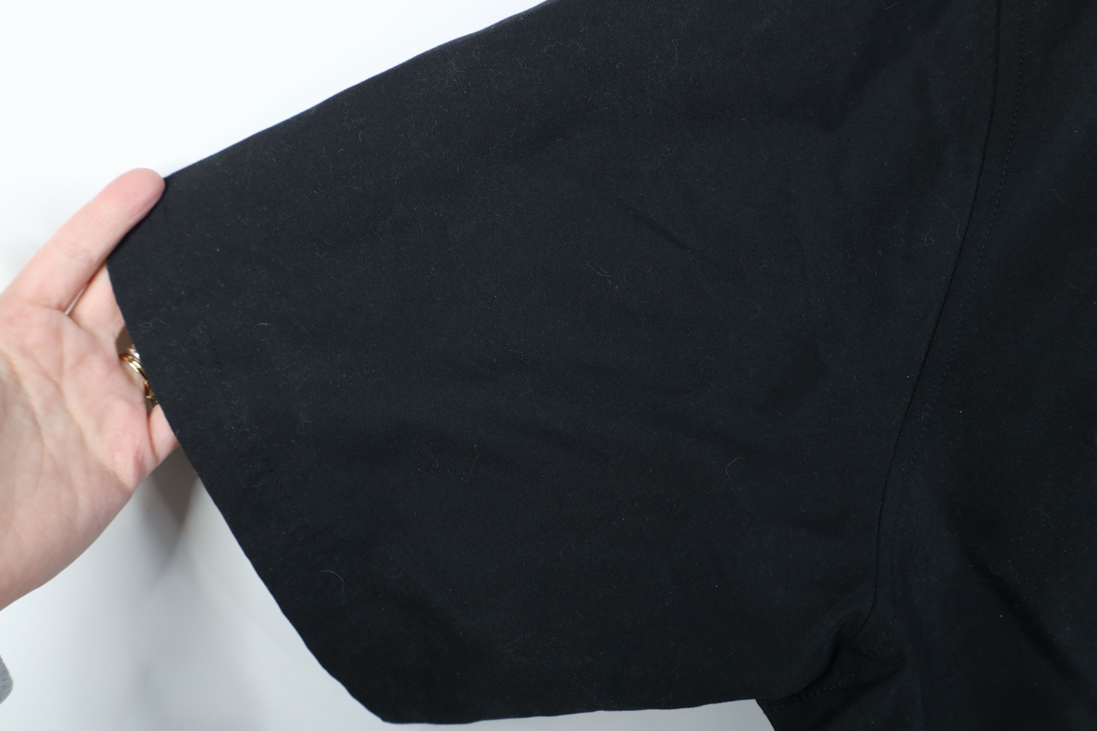 Vintage Vintage Sweets Short Sleeve Half Zip Rain Jacket Coat Black Size US L / EU 52-54 / 3 - 6 Thumbnail