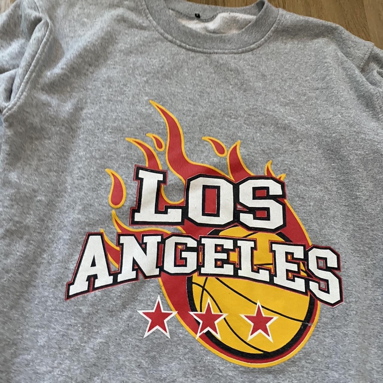 Other Grey and red Los Angeles crewneck sweatshirt Size US S / EU 44-46 / 1 - 2 Thumbnail