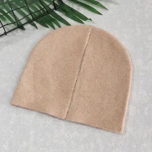 Other Beige Knit Slouchy Beanie Hat 2024 Size ONE SIZE - 4 Thumbnail