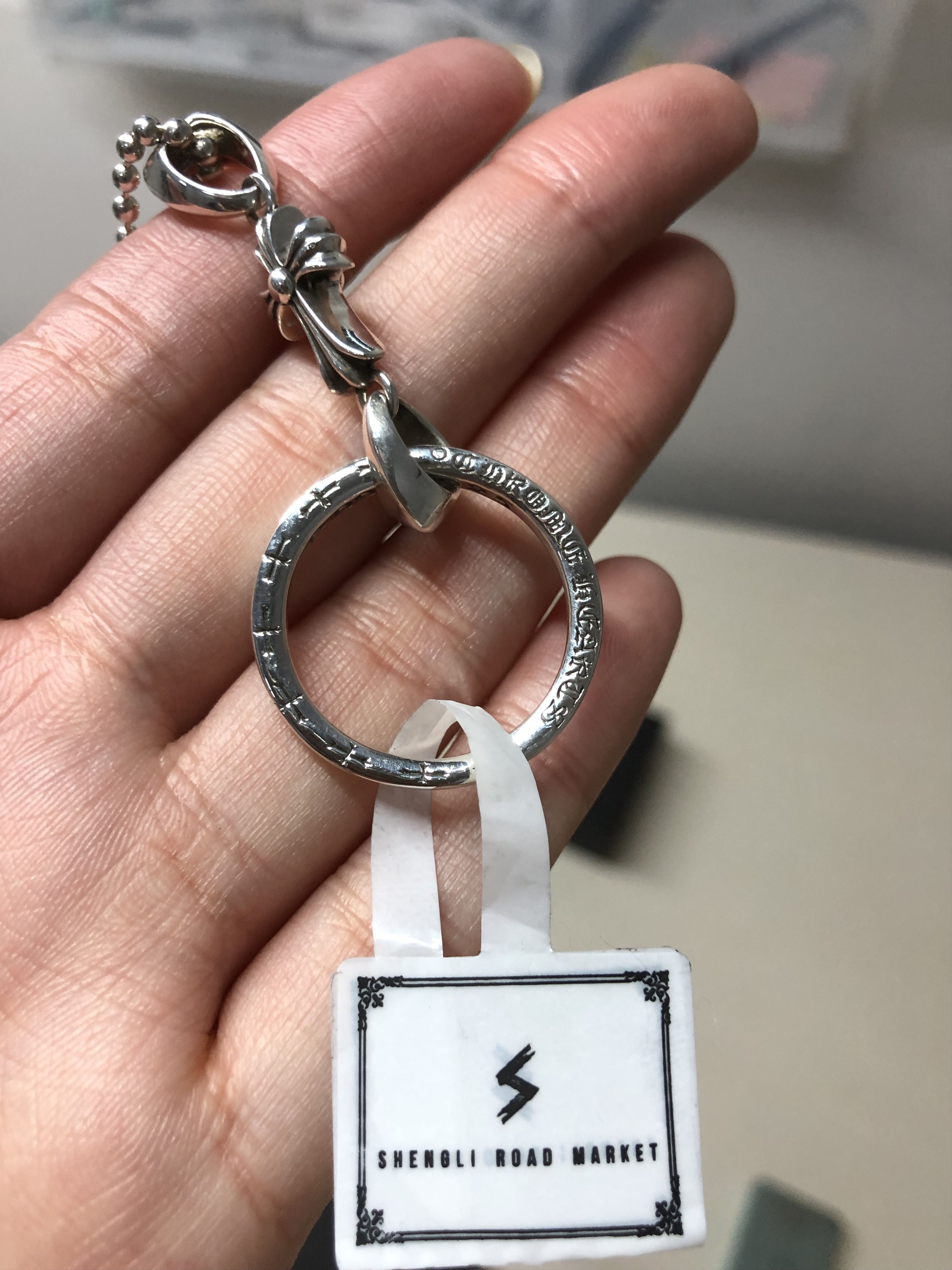 Chrome Hearts Chrome Hearts Silver Glasses Hanging Chain Size ONE SIZE - 8 Thumbnail